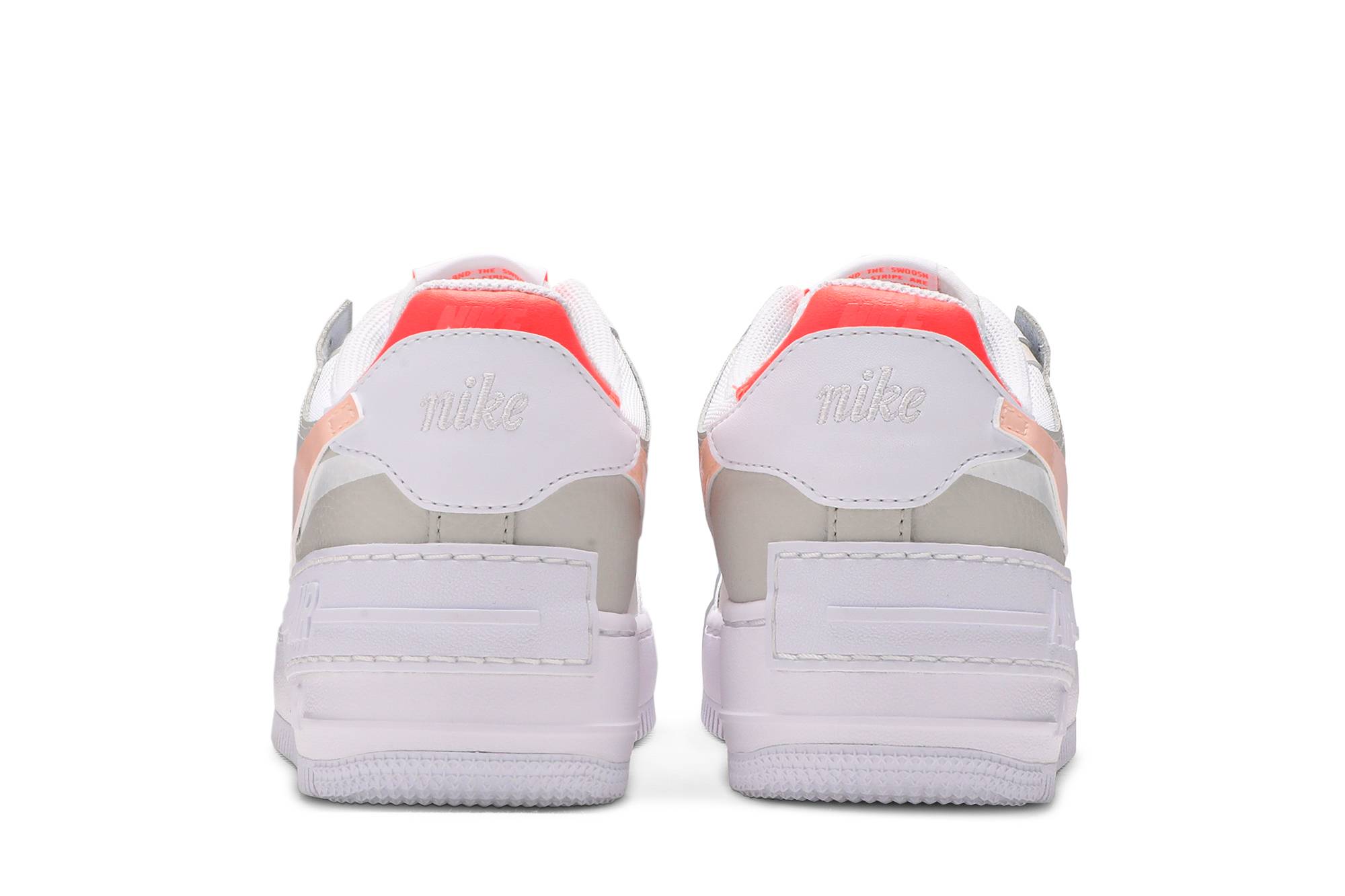 (Women) Nike Air Force 1 Low Shadow ‘White Bright Mango’ DH3896-100