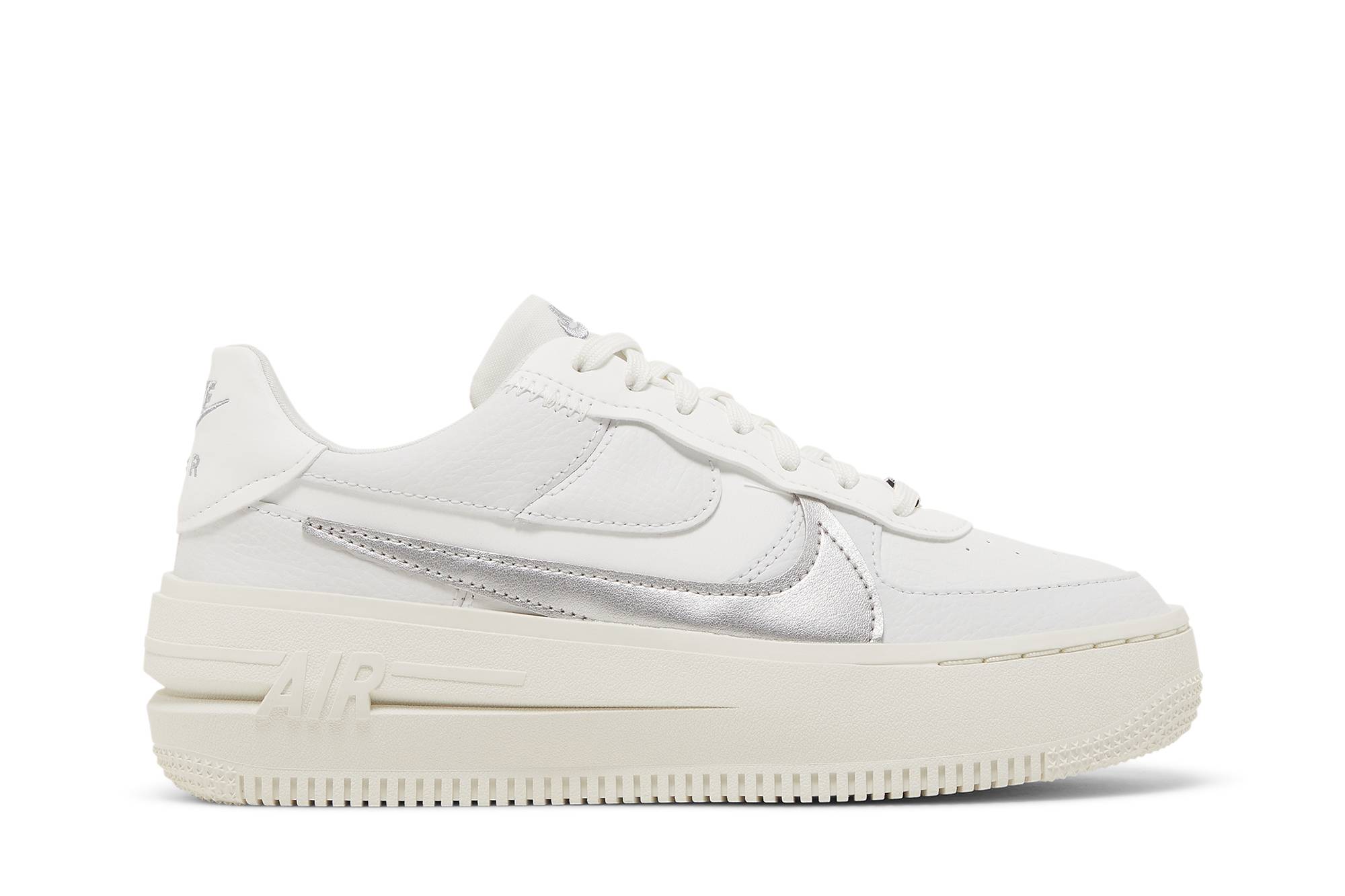 (Women) Nike Air Force 1 PLT.AF.ORM ‘Summit White Metalic Silver’ DJ9946-101