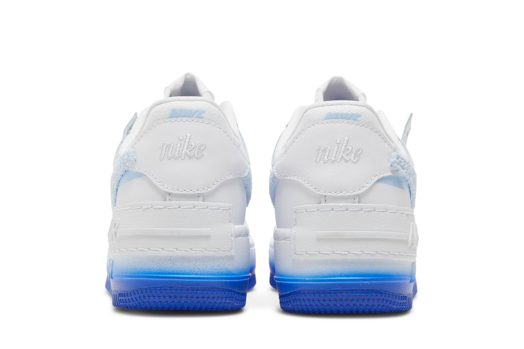 (Women) Nike Air Force 1 Shadow ‘Chenille Swoosh – Blue Tint’ FJ4567-100
