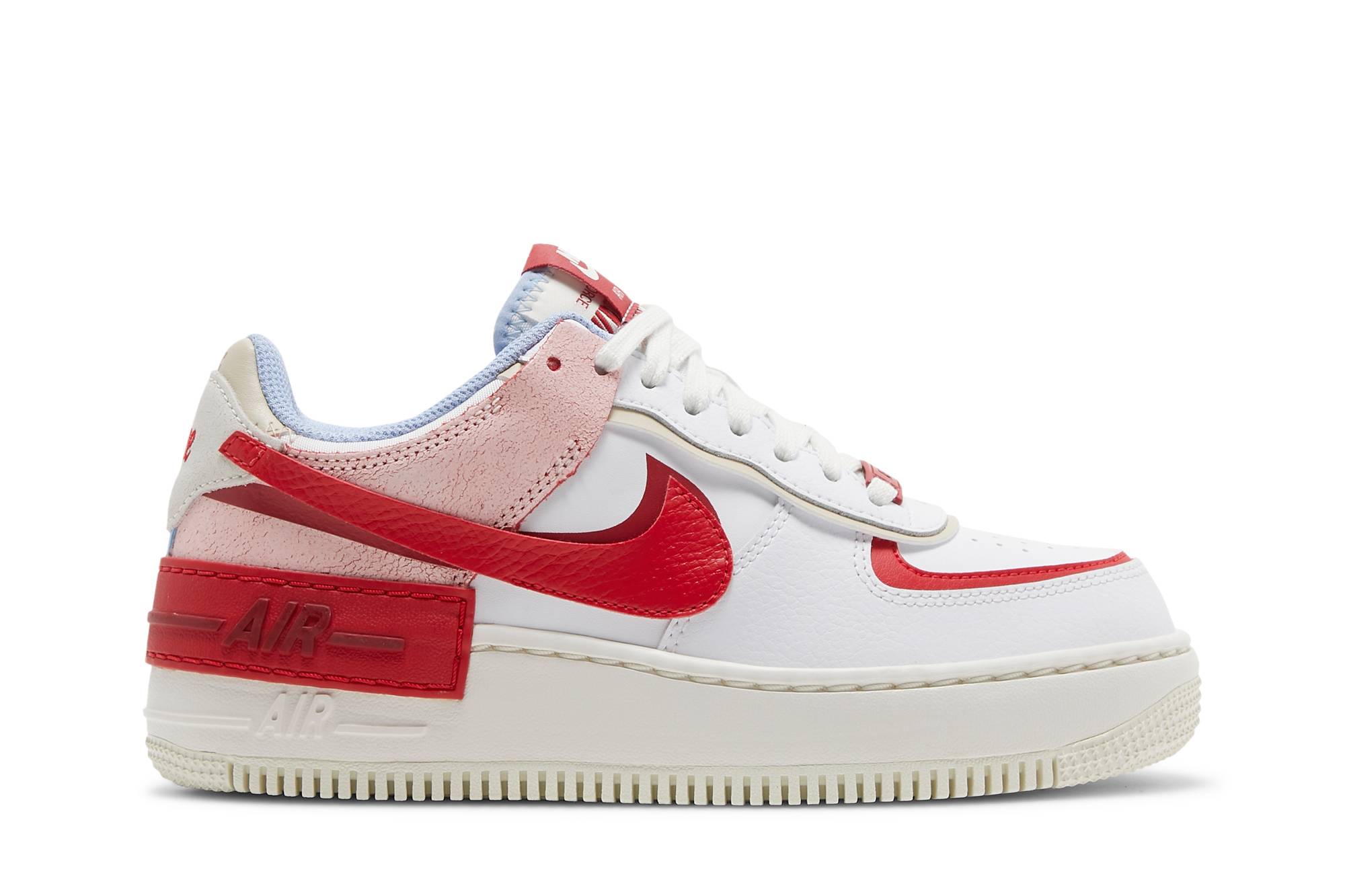 (Women) Nike Air Force 1 Shadow Cracked Leather CI0919-108 Nicesnk