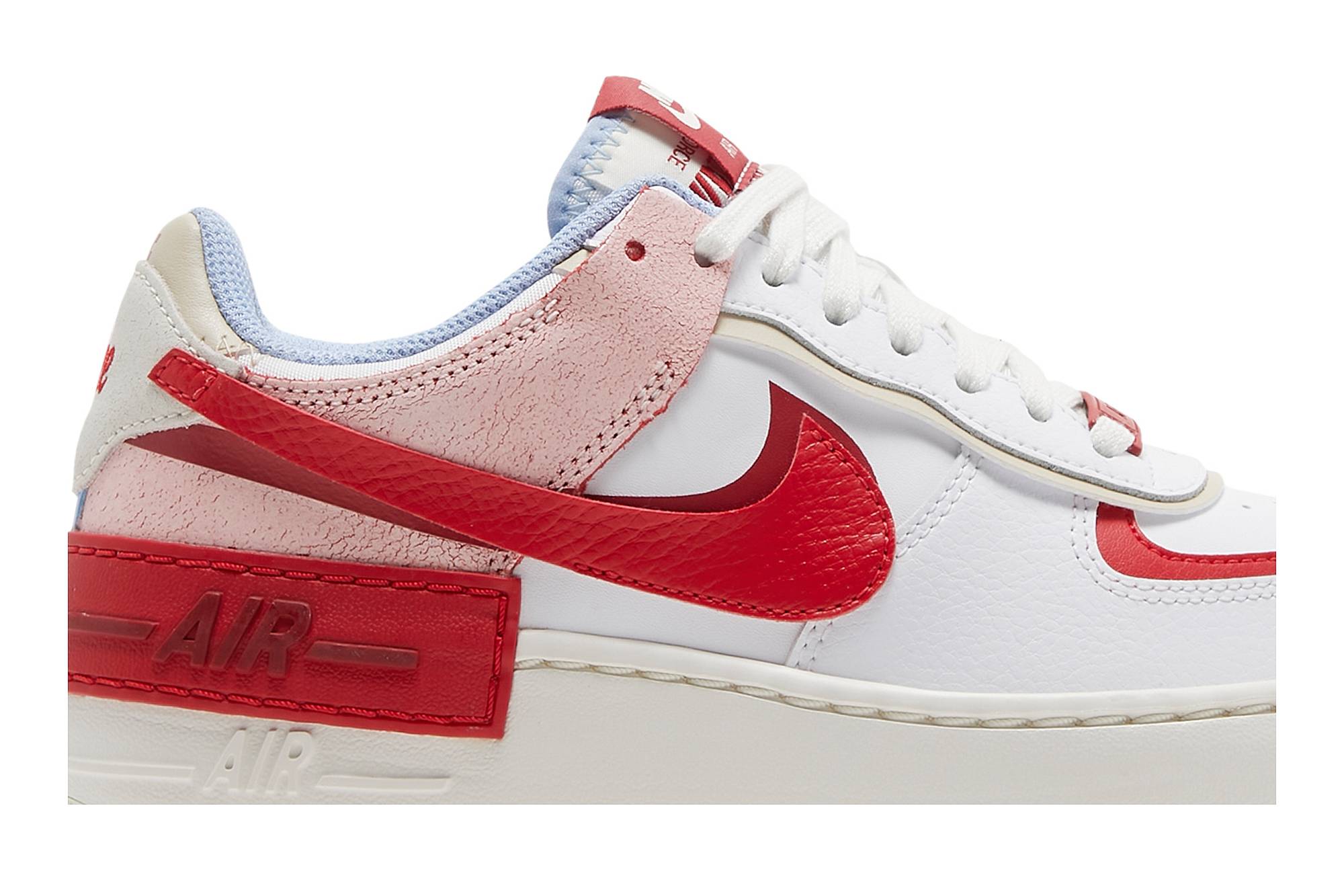 (Women) Nike Air Force 1 Shadow Cracked Leather CI0919-108 Nicesnk
