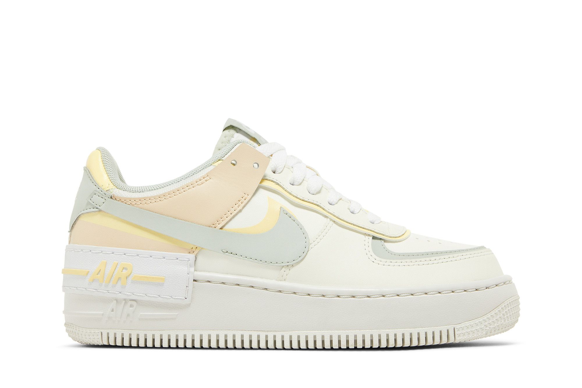 (Women) Nike Air Force 1 Shadow ‘Pearl White Citron Tint’ DR7883-101