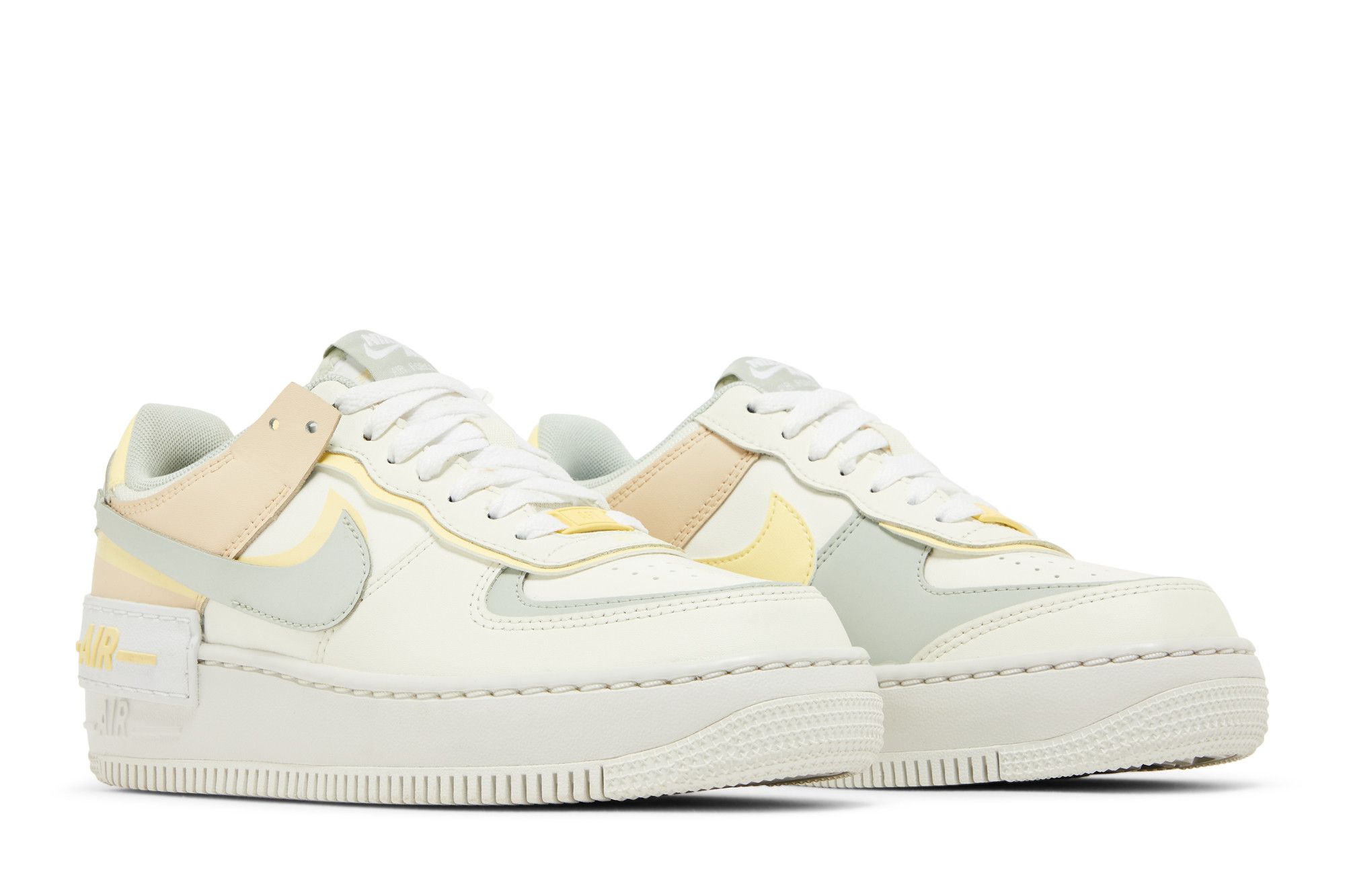 (Women) Nike Air Force 1 Shadow ‘Pearl White Citron Tint’ DR7883-101