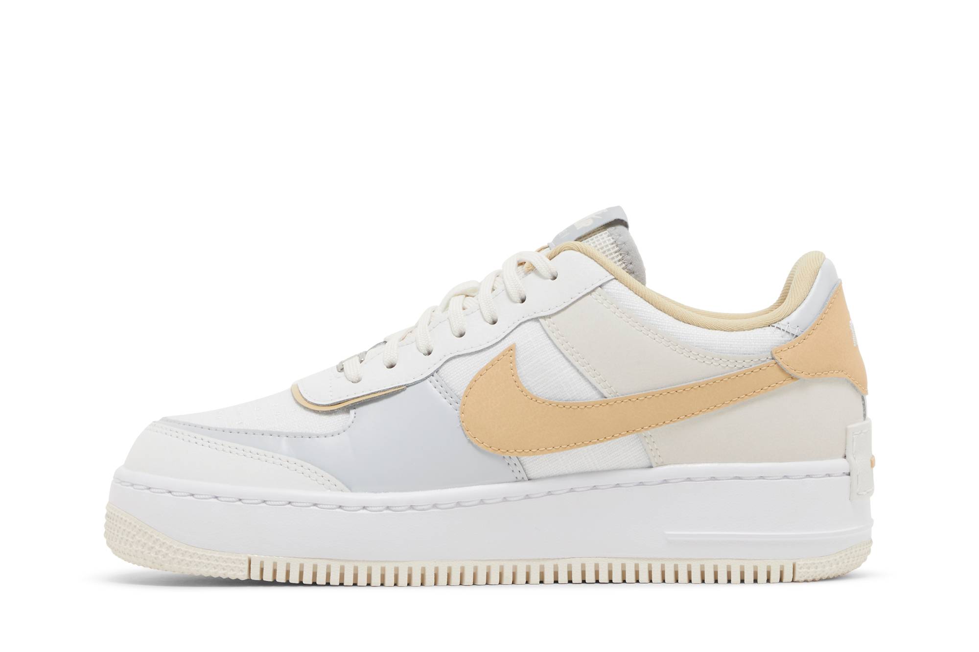 (Women) Nike Air Force 1 Shadow Sesame DV7449-100 Nicesnk