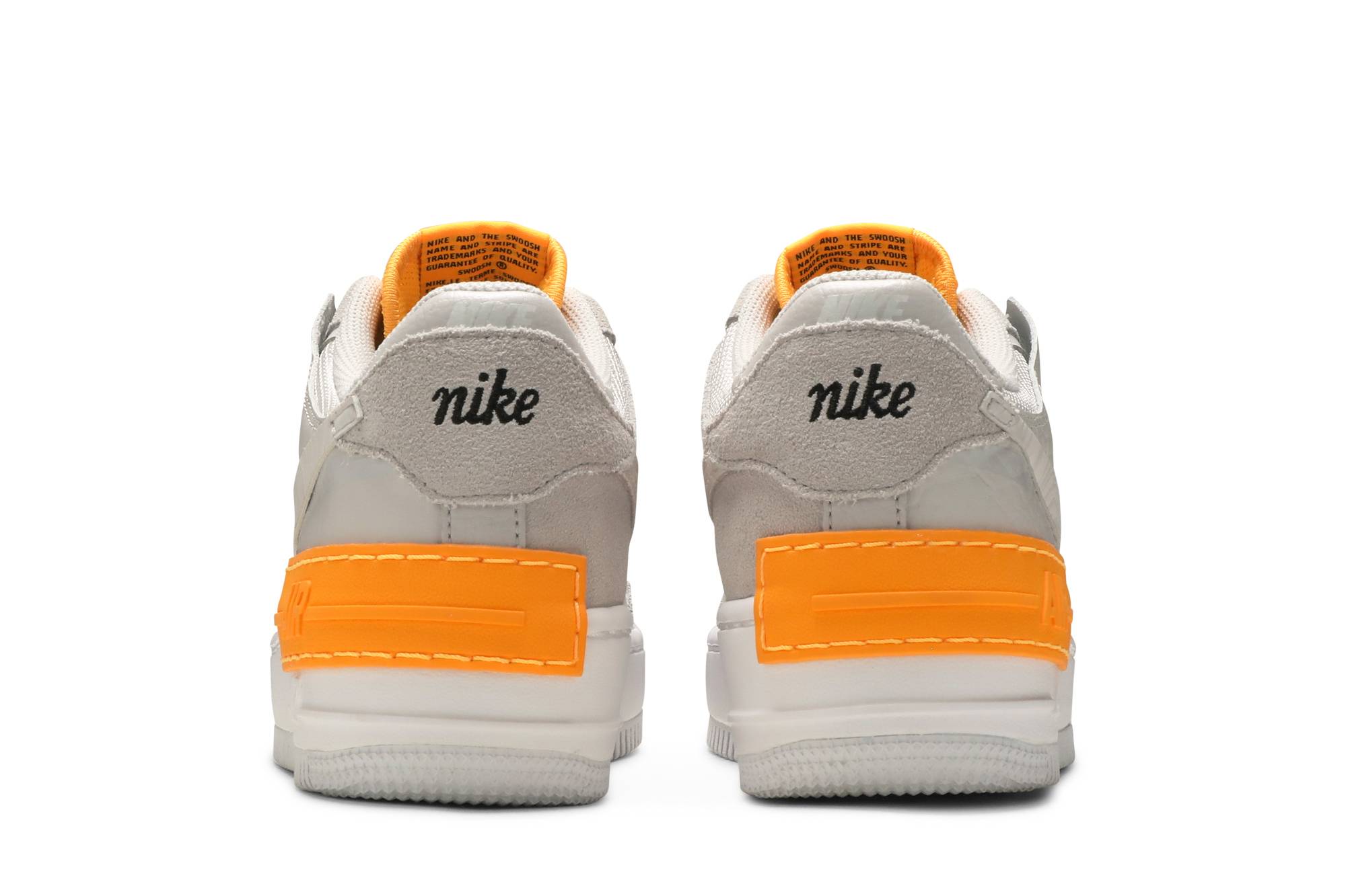 (Women) Nike Air Force 1 Shadow Tan Orange CU3446-001 Nicesnk