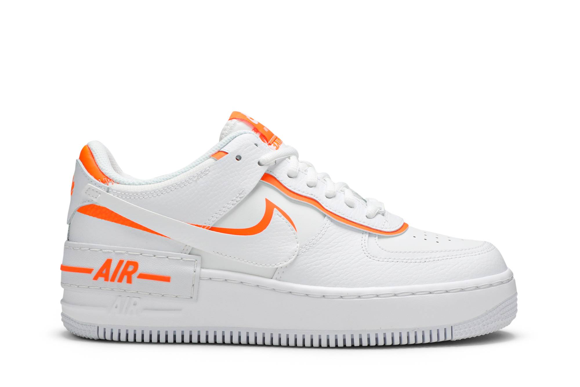 (Women) Nike Air Force 1 Shadow Total Orange CI0919-103 Nicesnk