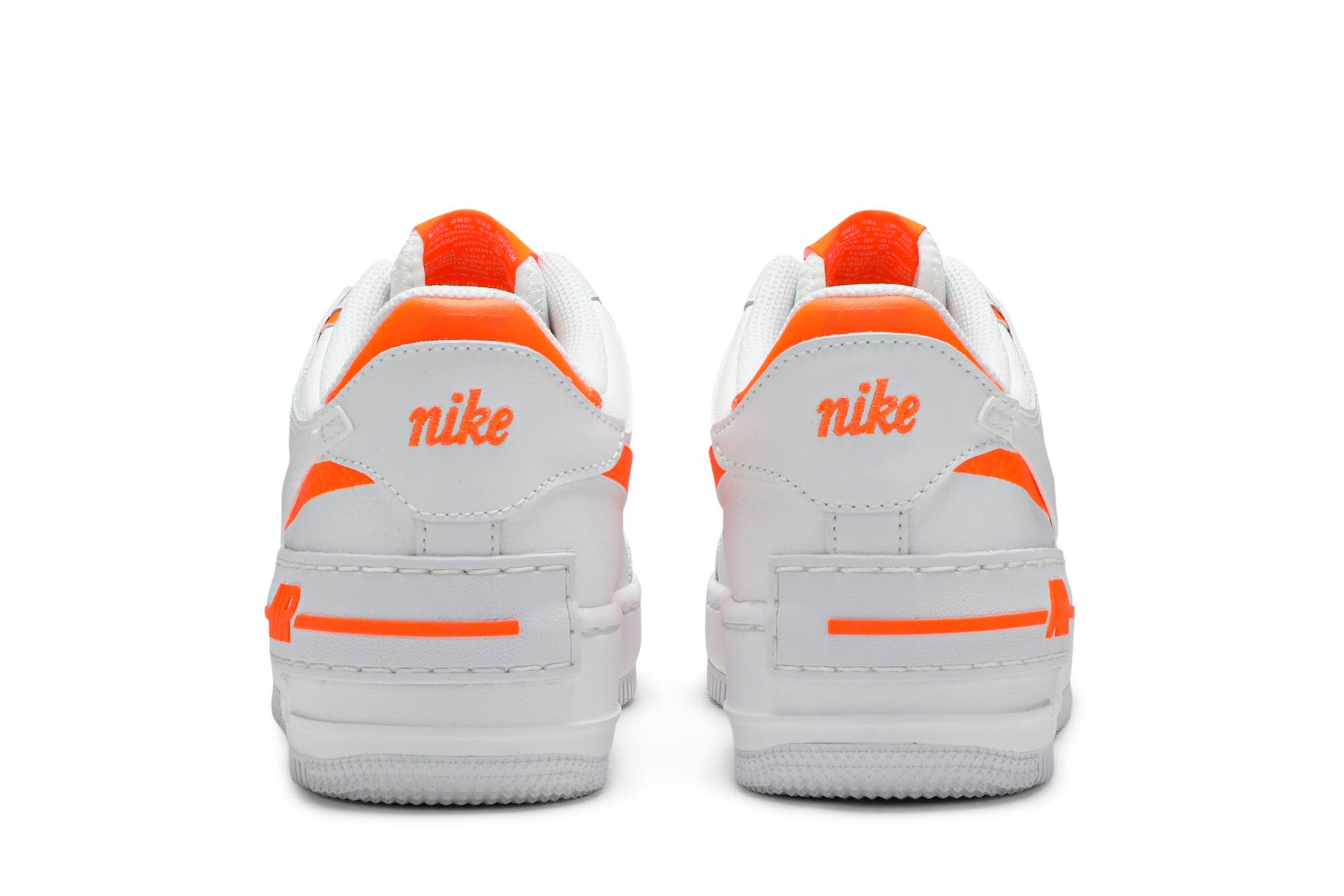 (Women) Nike Air Force 1 Shadow Total Orange CI0919-103 Nicesnk