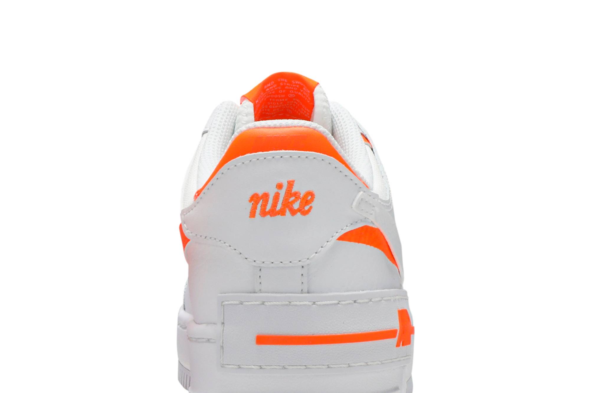 (Women) Nike Air Force 1 Shadow Total Orange CI0919-103 Nicesnk