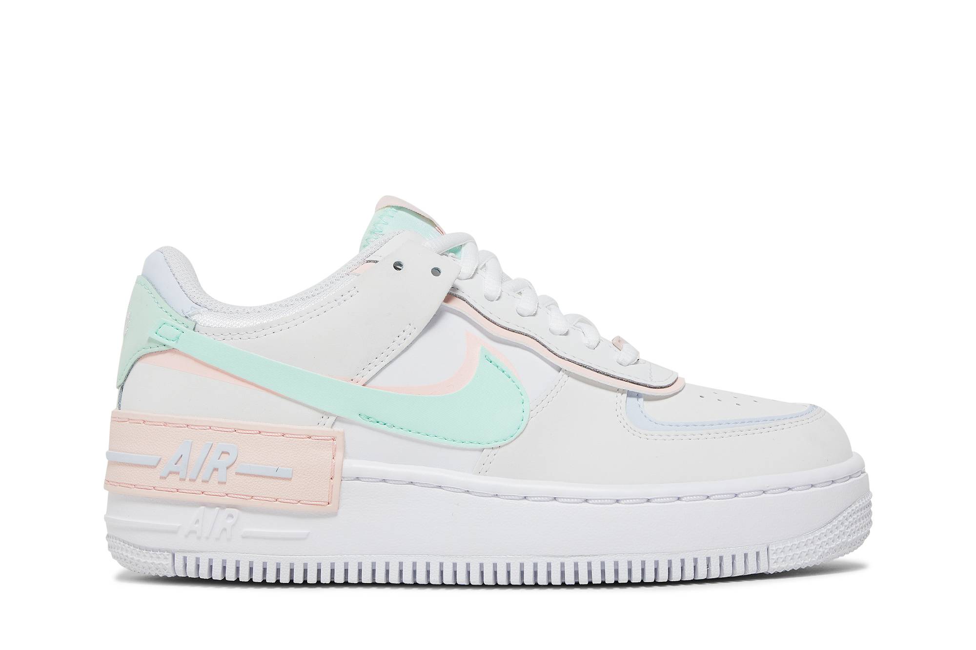 (Women) Nike Air Force 1 Shadow White Atmosphere Mint CI0919-117 Nicesnk