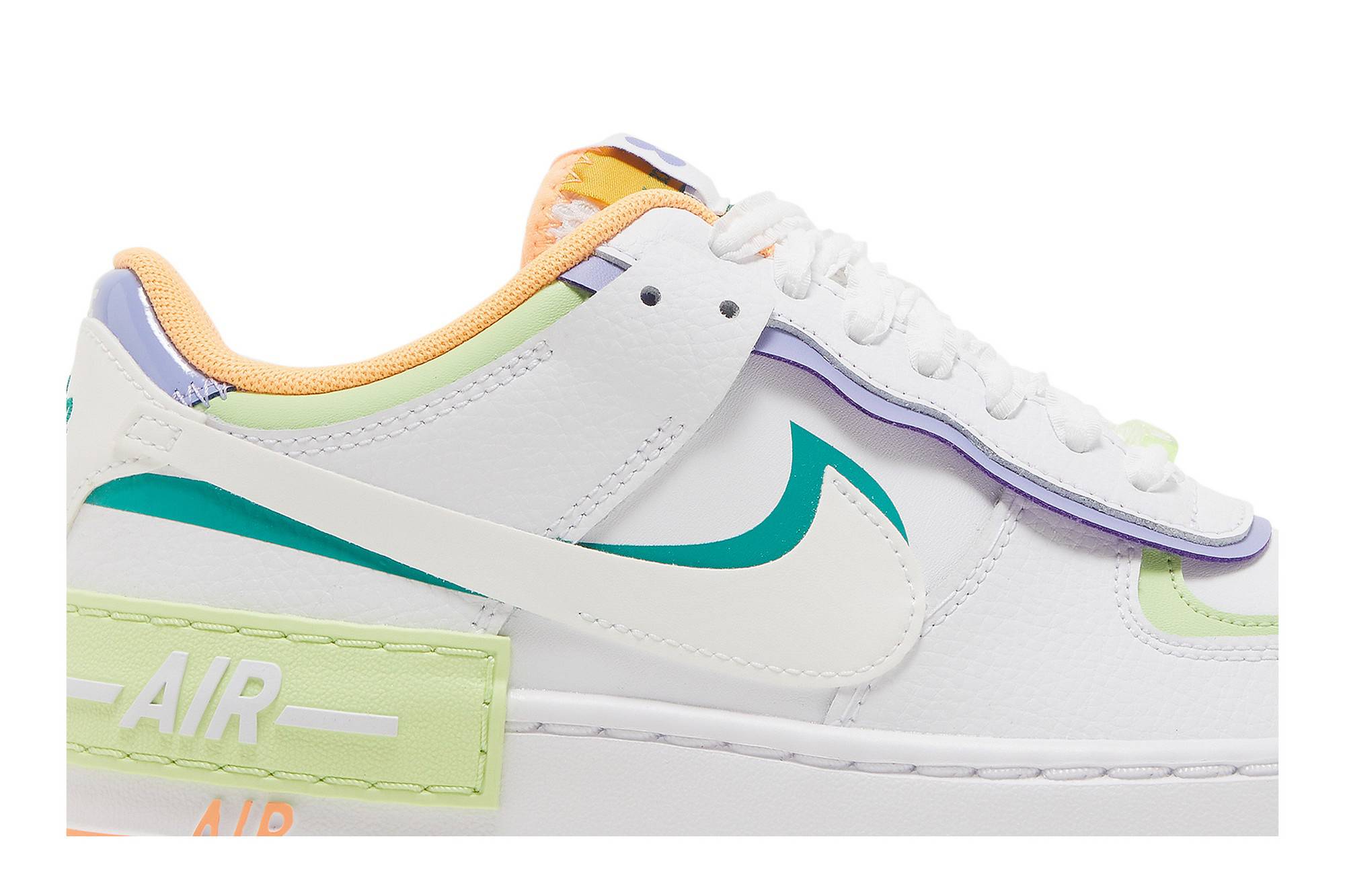 (Women) Nike Air Force 1 Shadow ‘White Multi-Color’ DX3718-100