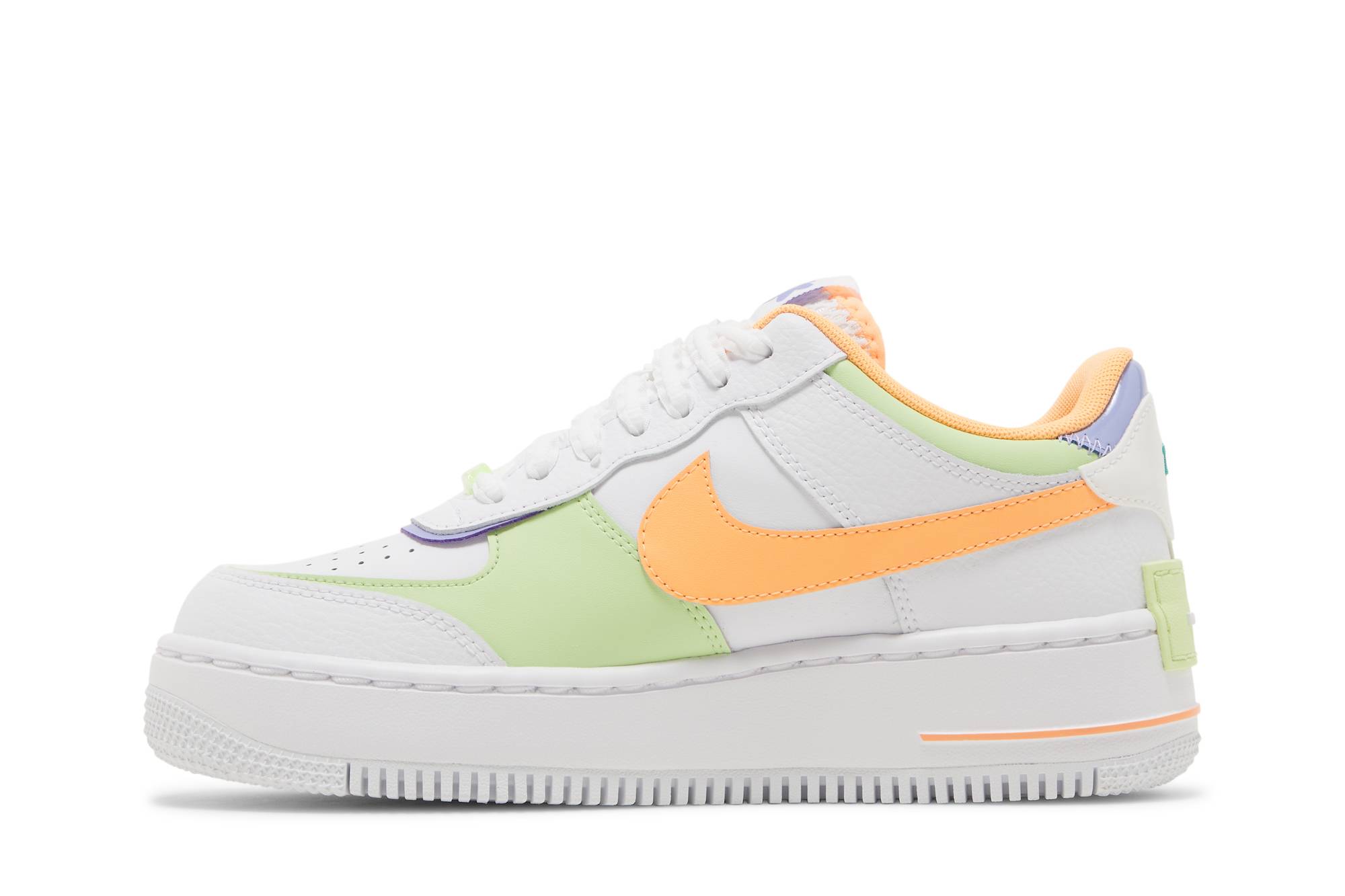 (Women) Nike Air Force 1 Shadow ‘White Multi-Color’ DX3718-100