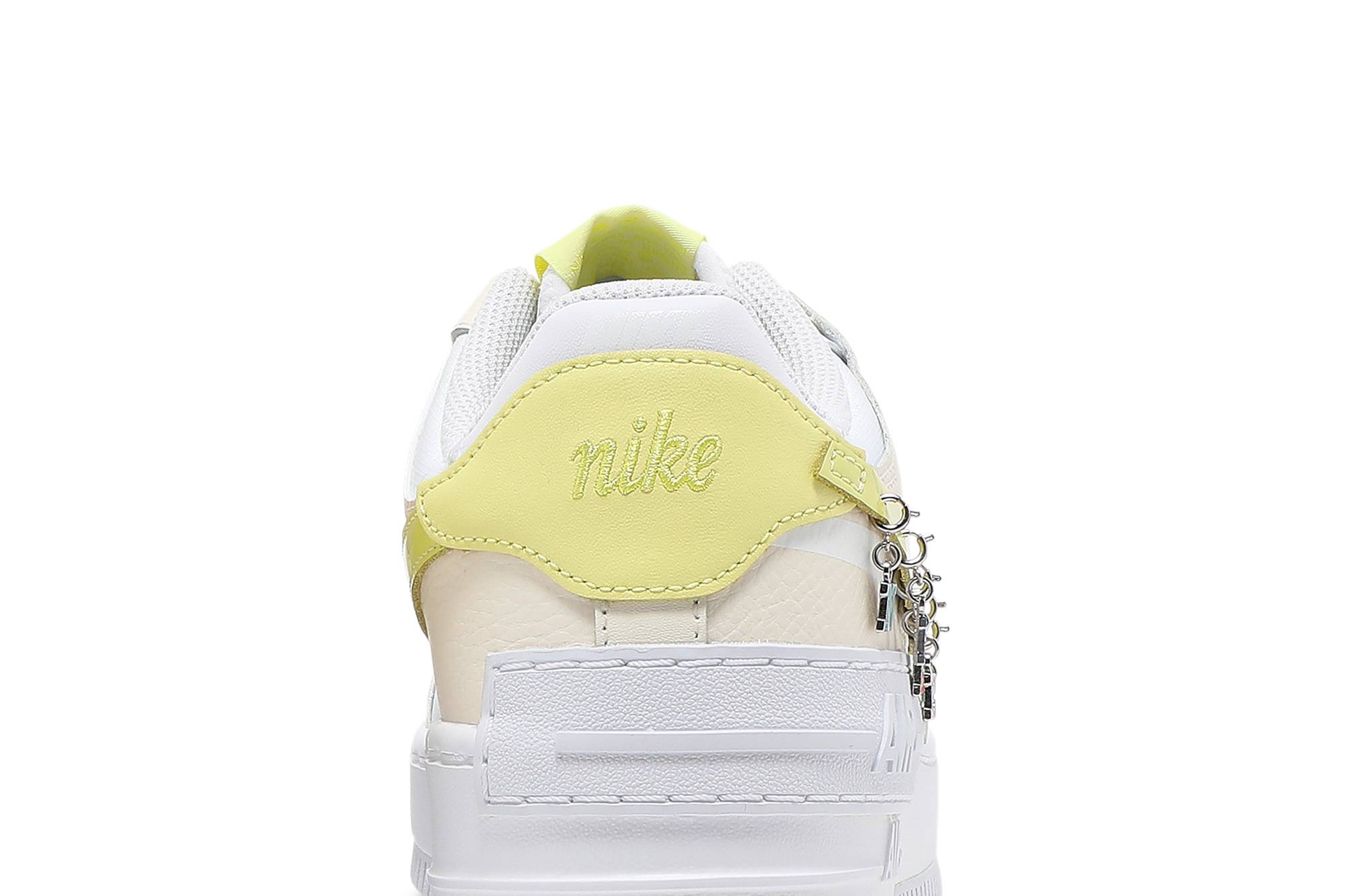 (Women) Nike Air Force 1 Shadow SE Pale Ivory Light Zitron DJ5197-100 Nicesnk