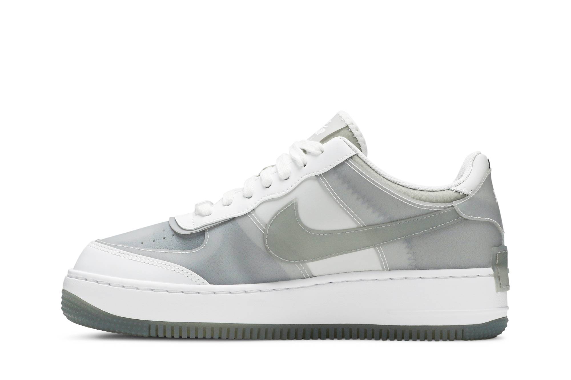 (Women) Nike Air Force 1 Shadow SE Particle Grey CK6561-100 Nicesnk