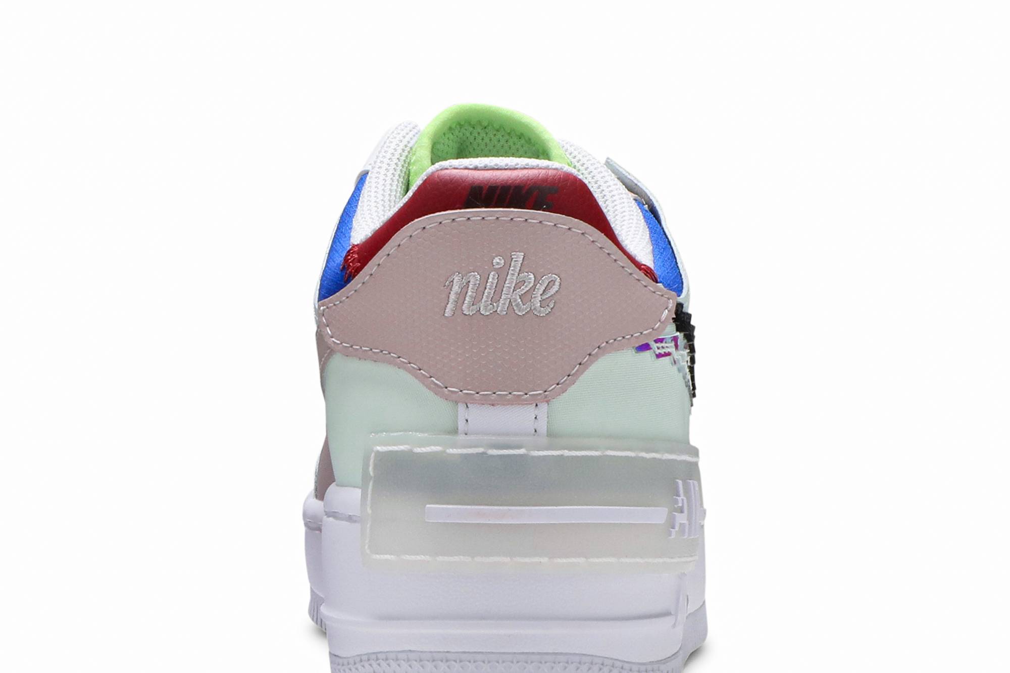(Women) Nike Air Force 1 Shadow SE Pixel Swoosh – Barely Green CV8480-300 Nicesnk
