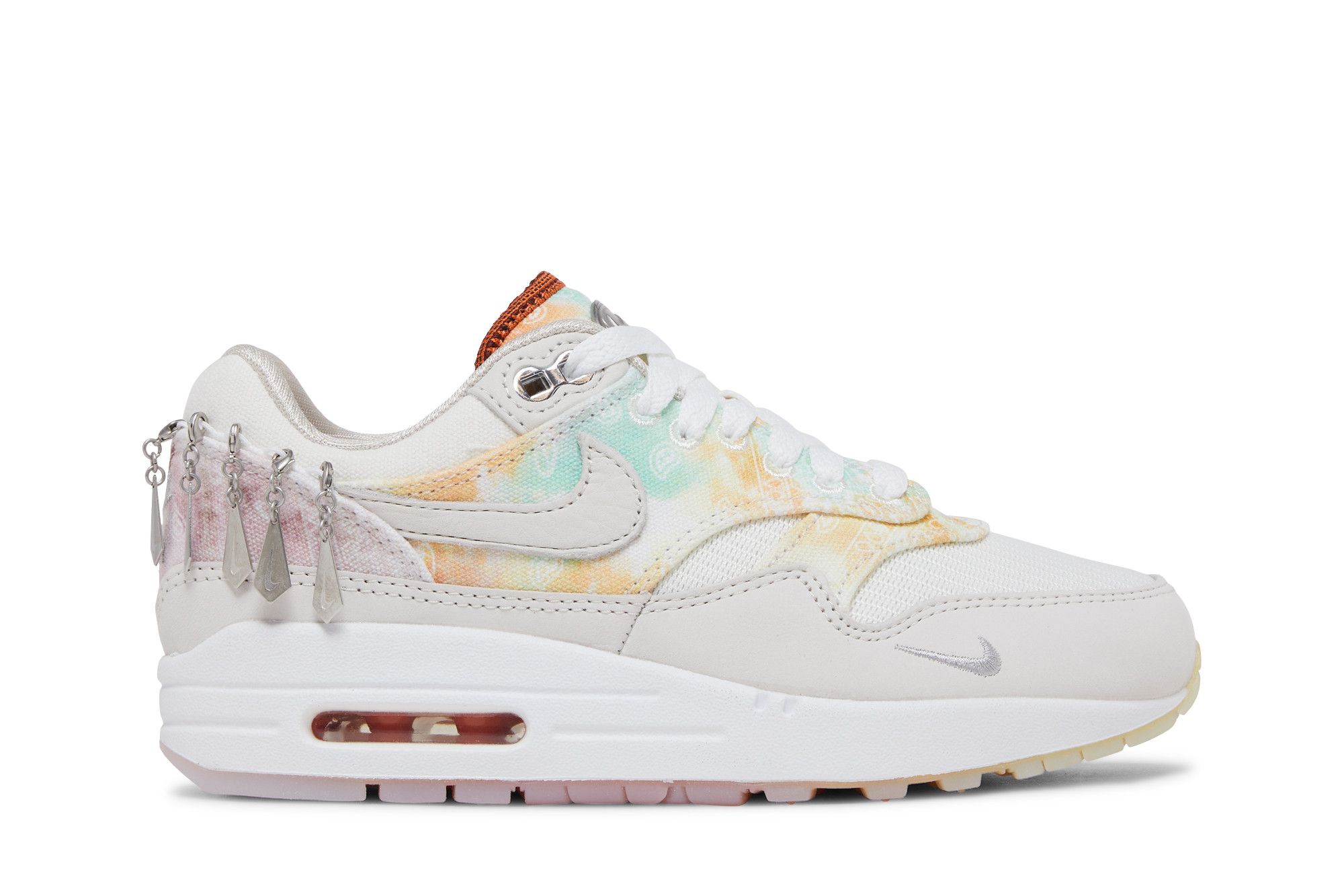 (Women) Nike Air Max 1 87 Metal Charms FJ7734-101 Nicesnk