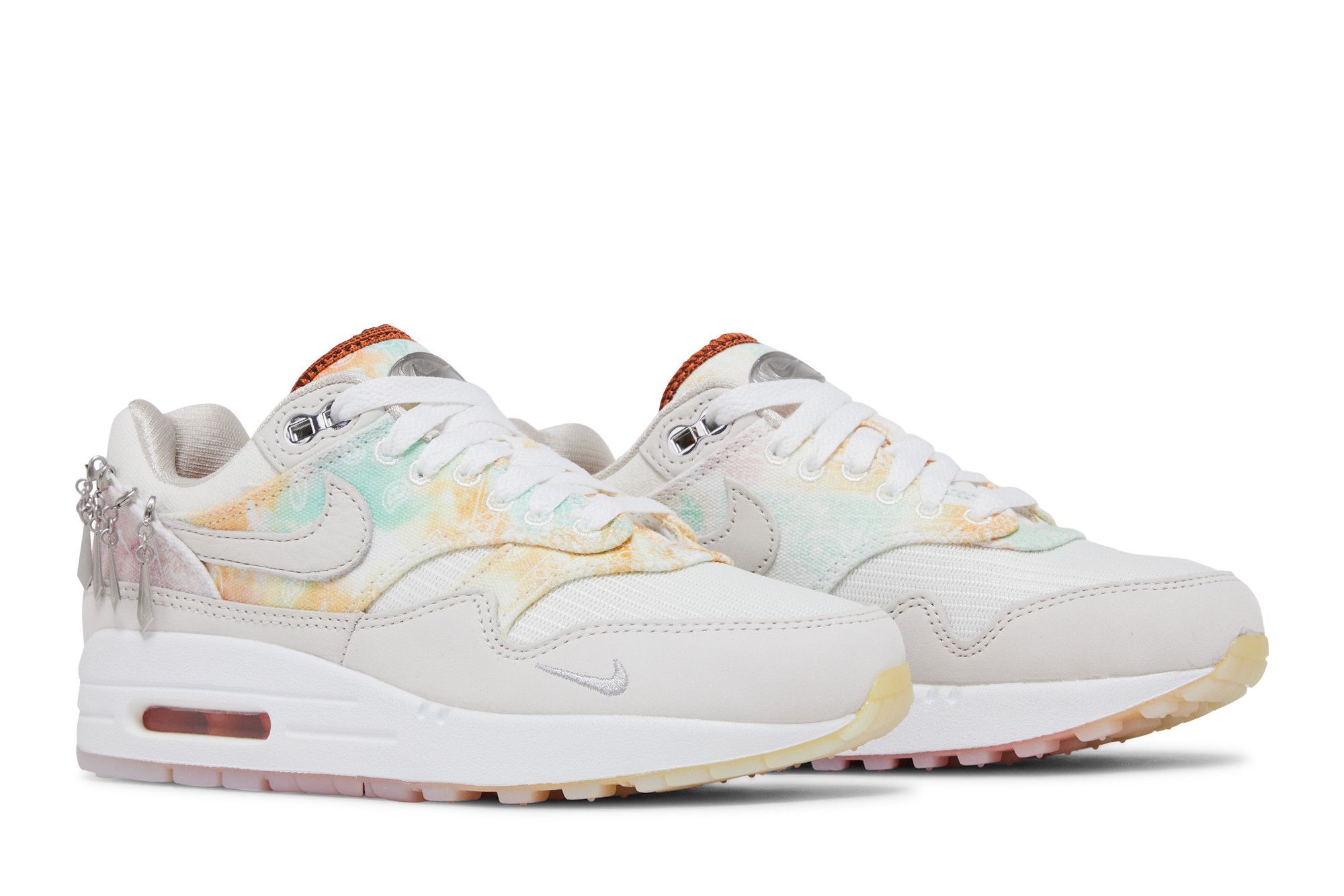 (Women) Nike Air Max 1 87 Metal Charms FJ7734-101 Nicesnk