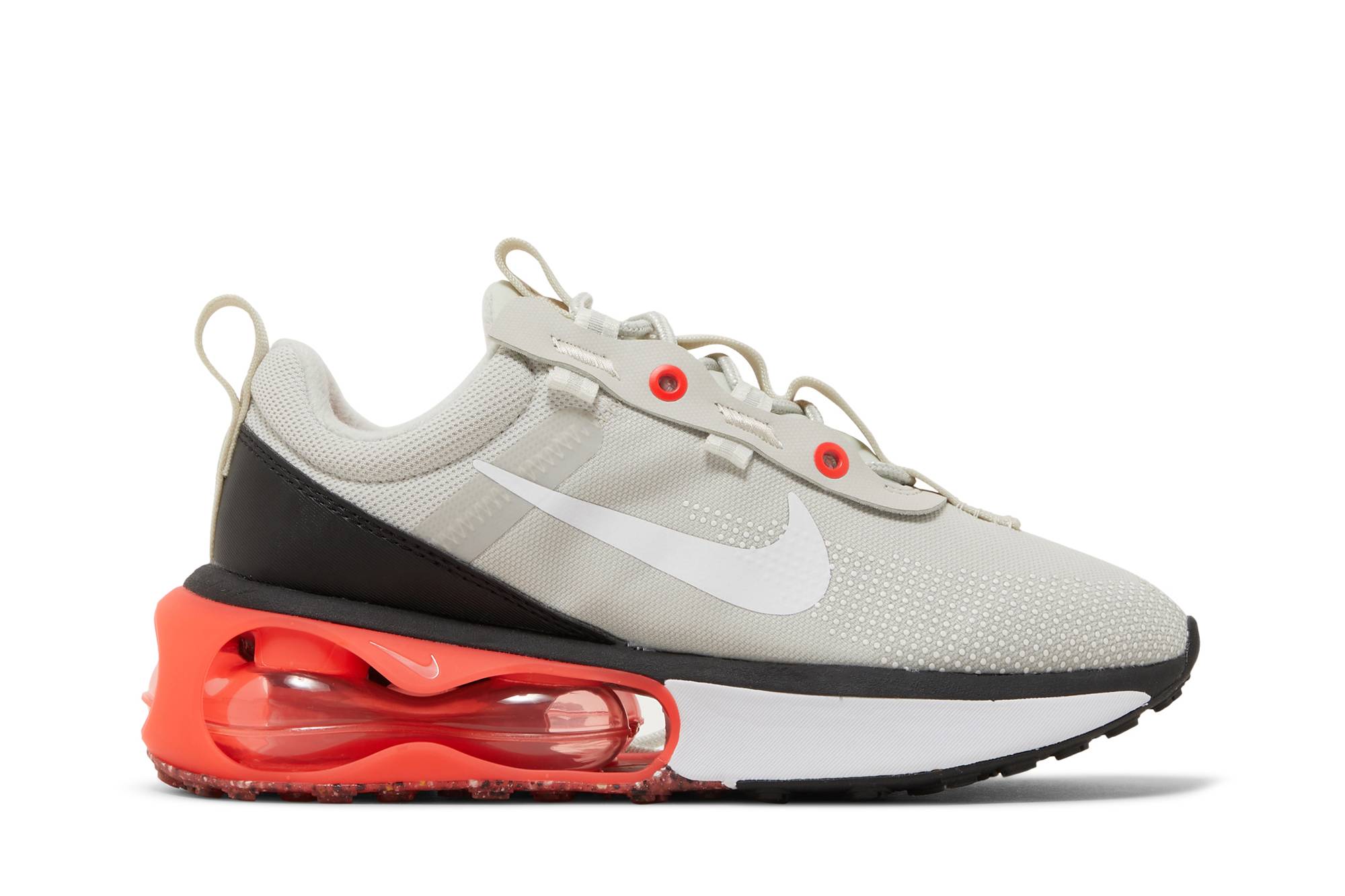 (Women) Nike Air Max 2021 Light Bone Flash Crimson DH5103-002 Nicesnk
