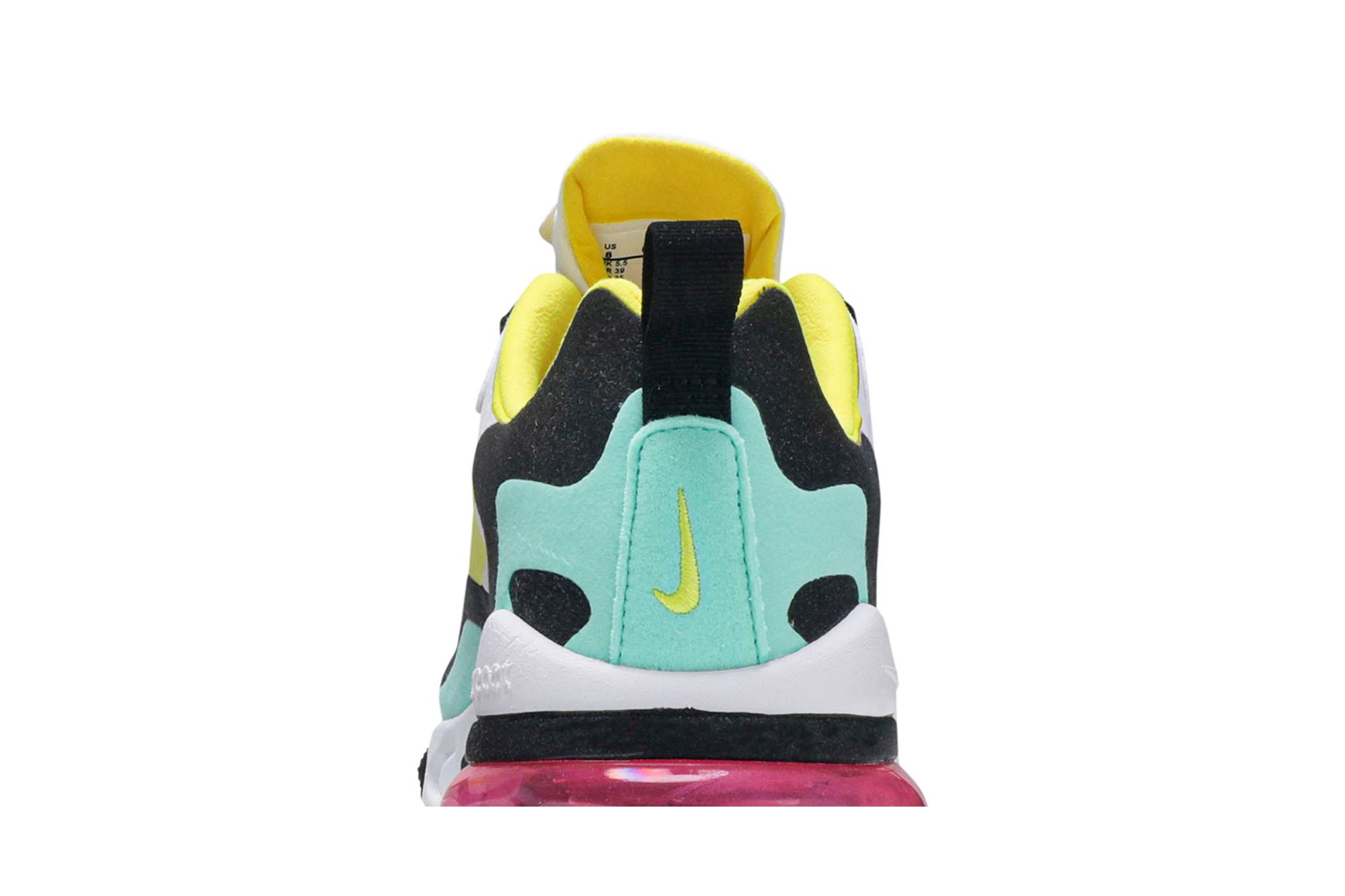 (Women) Nike Air Max 270 React Bright Violet AT6174-101 Nicesnk
