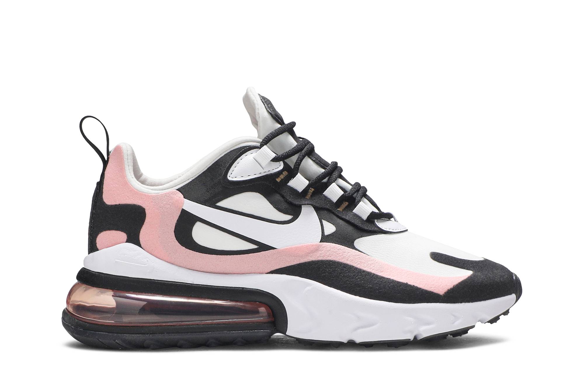 (Women) Nike Air Max 270 React Coral Black AT6174-005 Nicesnk