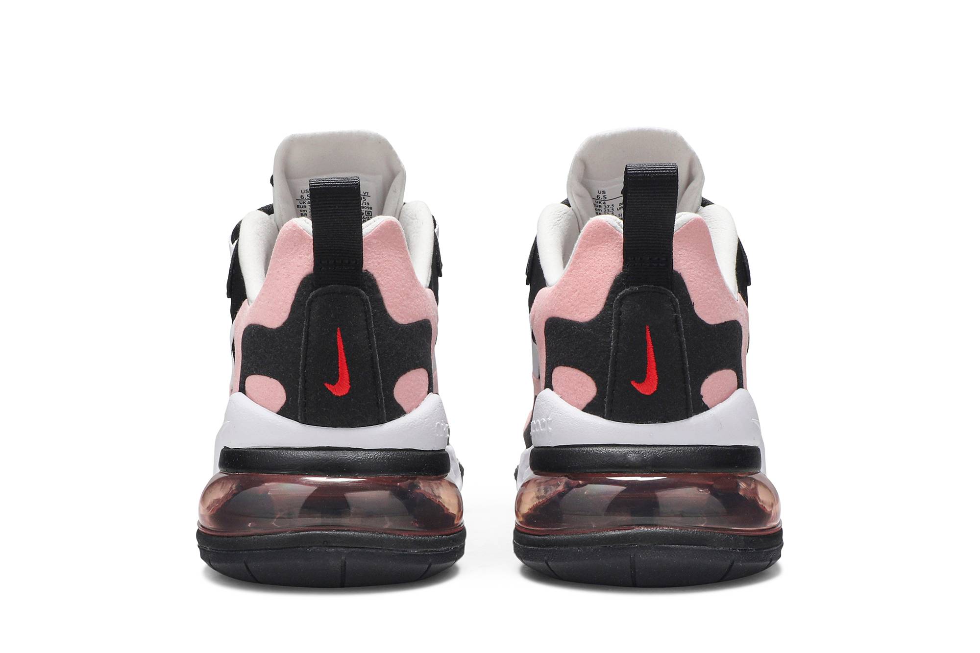 (Women) Nike Air Max 270 React Coral Black AT6174-005 Nicesnk