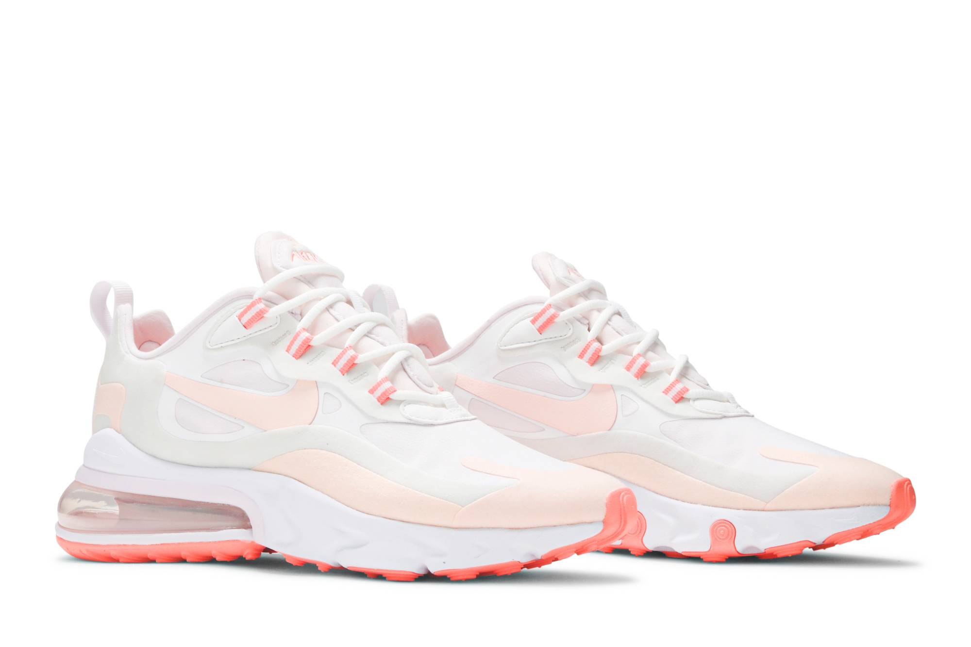 (Women) Nike Air Max 270 React Crimson Tint CJ0619-103 Nicesnk