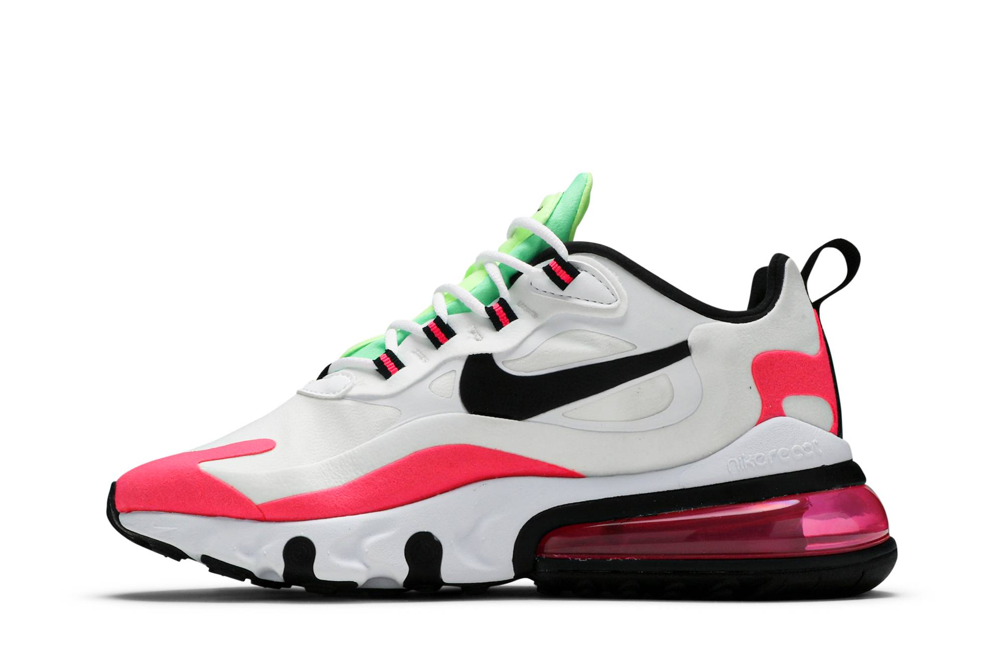 (Women) Nike Air Max 270 React Hyper Pink CJ0619-101 Nicesnk