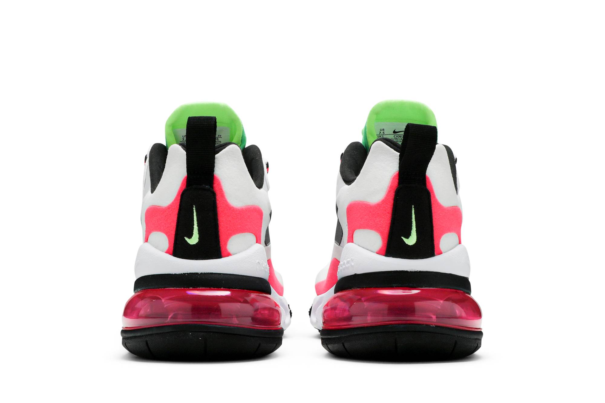 (Women) Nike Air Max 270 React Hyper Pink CJ0619-101 Nicesnk