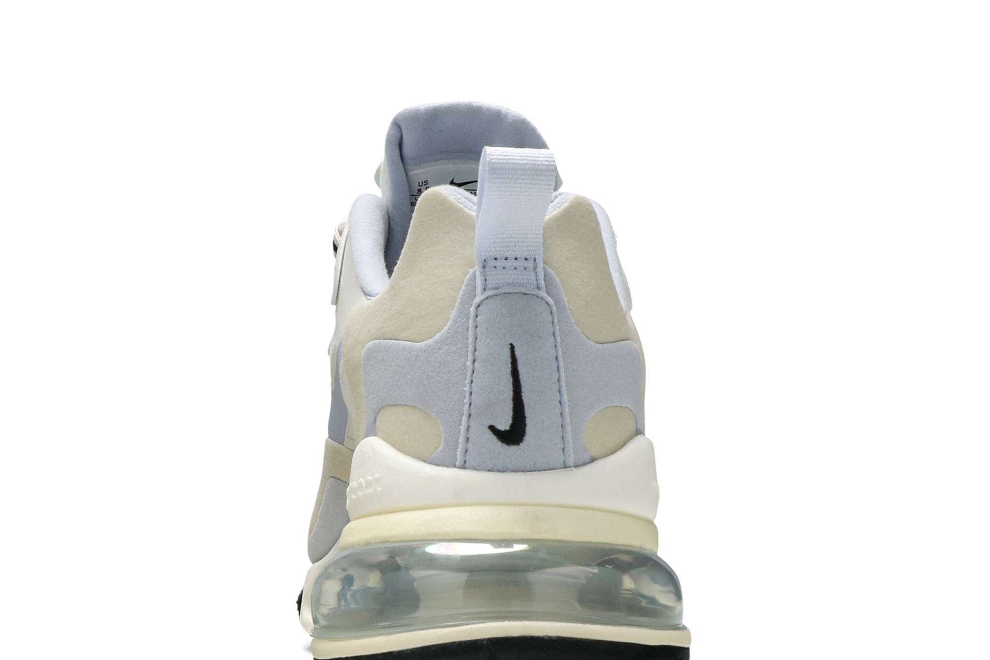 (Women) Nike Air Max 270 React White Fossil CT1287-100 Nicesnk