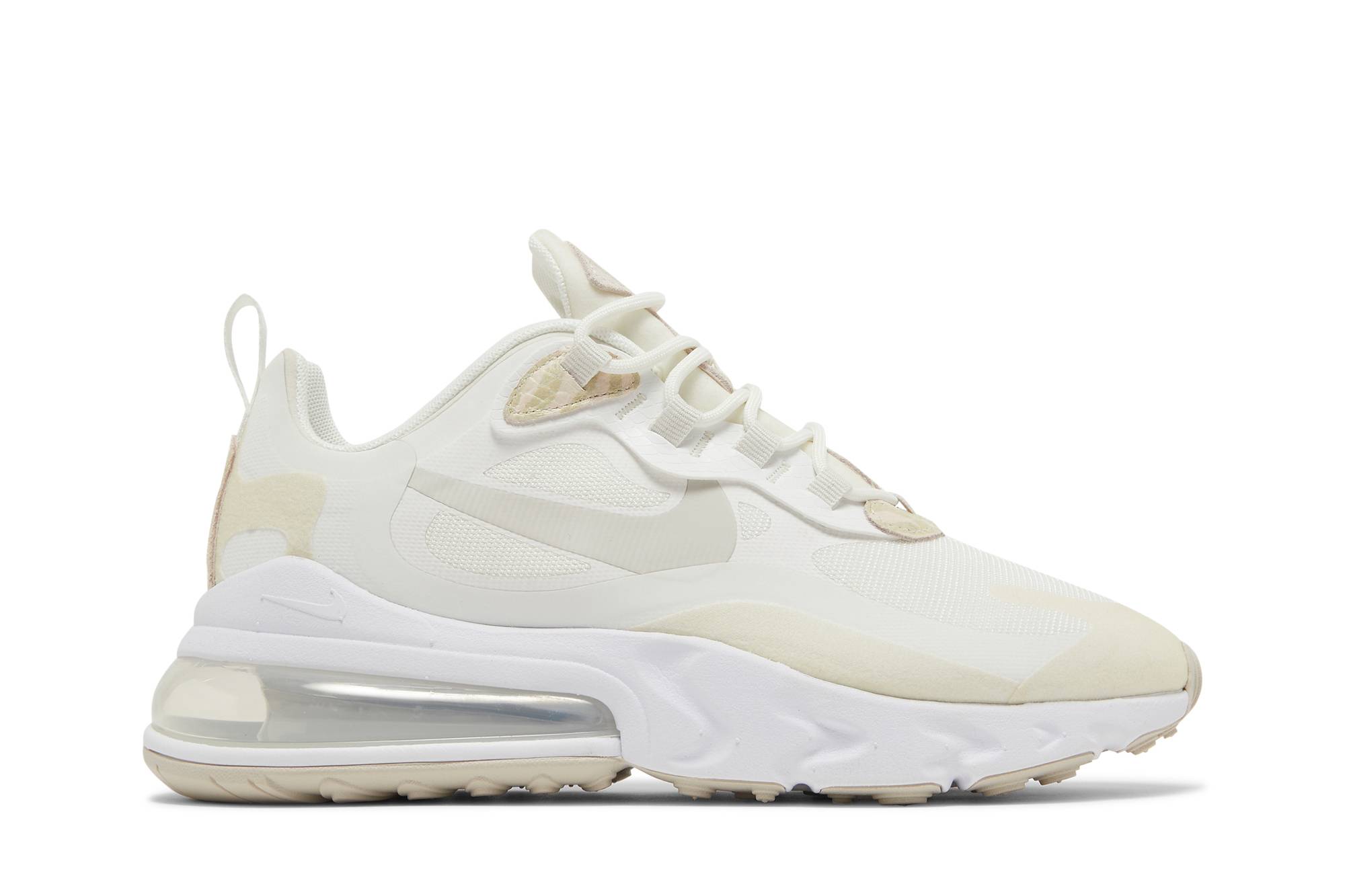 (Women) Nike Air Max 270 React SE Light Bone CV8815-100 Nicesnk