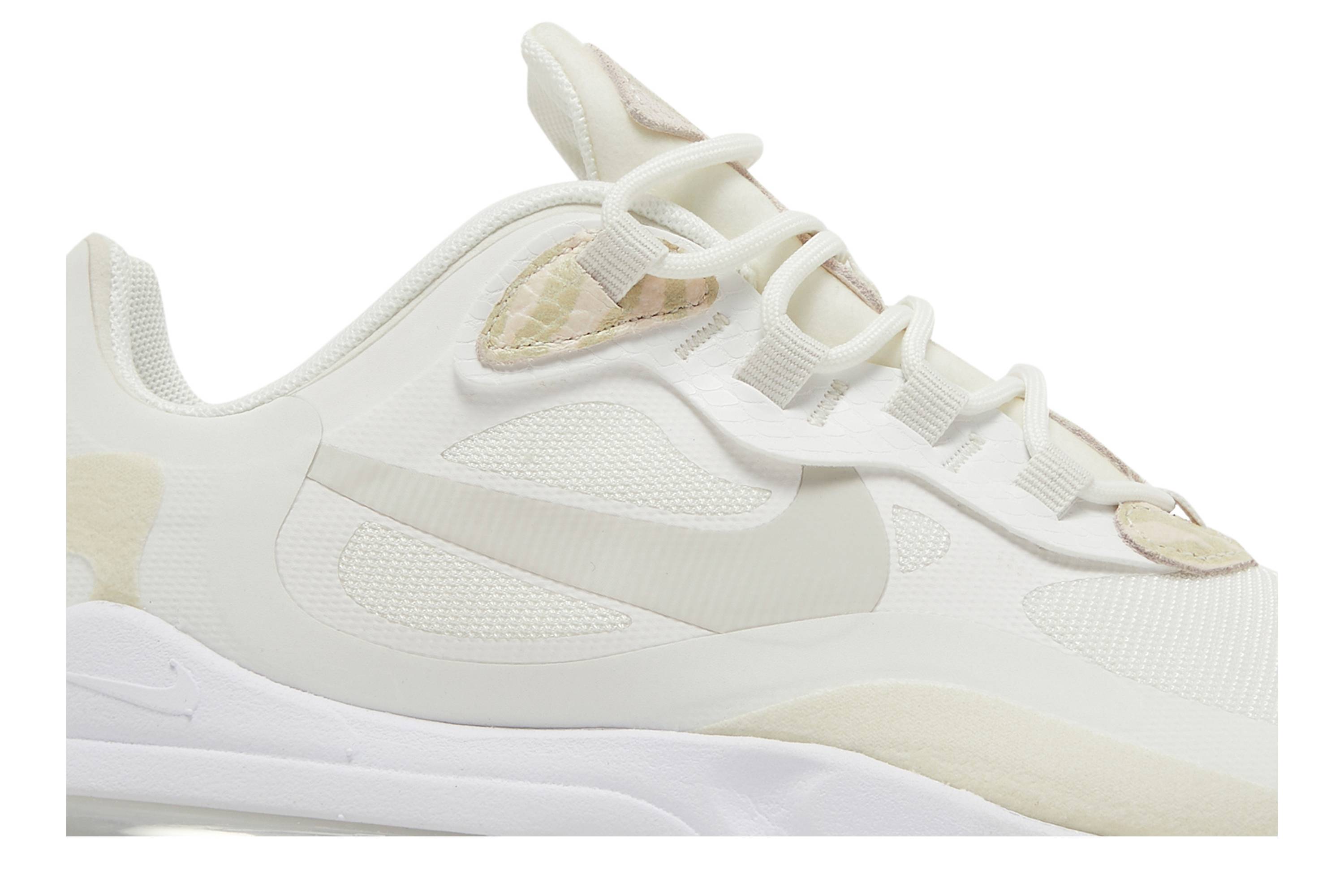(Women) Nike Air Max 270 React SE Light Bone CV8815-100 Nicesnk