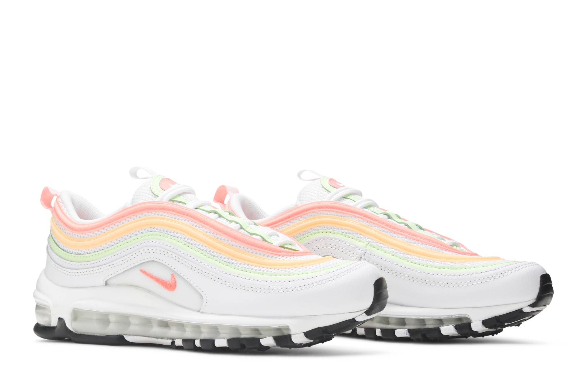 (Women) Nike Air Max 97 Melon Tint Barely Volt Atomic Pink CZ6087-100 Nicesnk