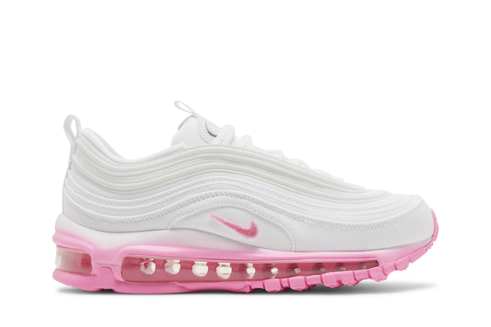 (Women) Nike Air Max 97 SE ‘Chenille Swoosh – Pink Foam’ FJ4549-100