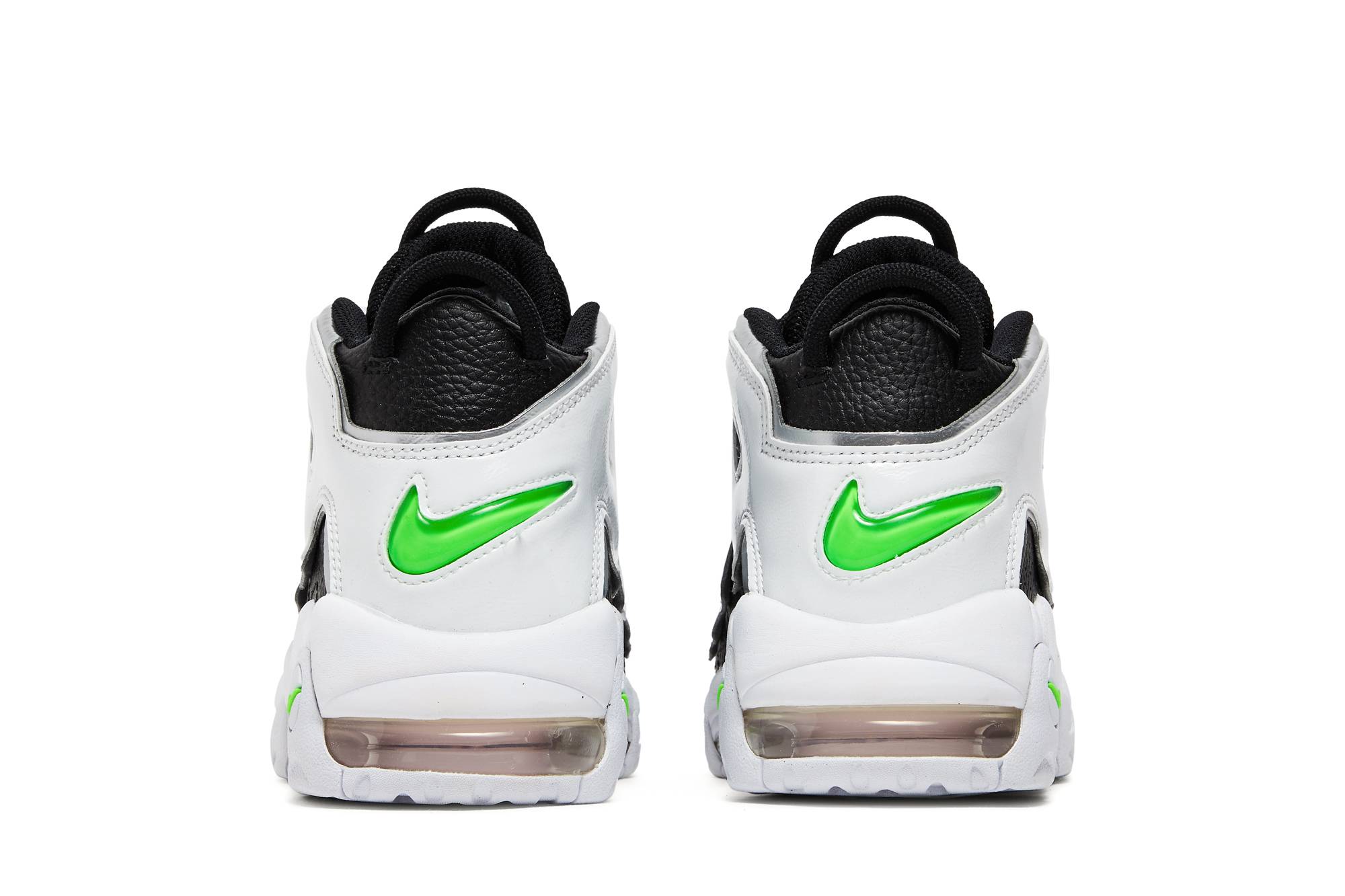 (Women) Nike Air More Uptempo Black Metallic Silver DN8008-001 Nicesnk