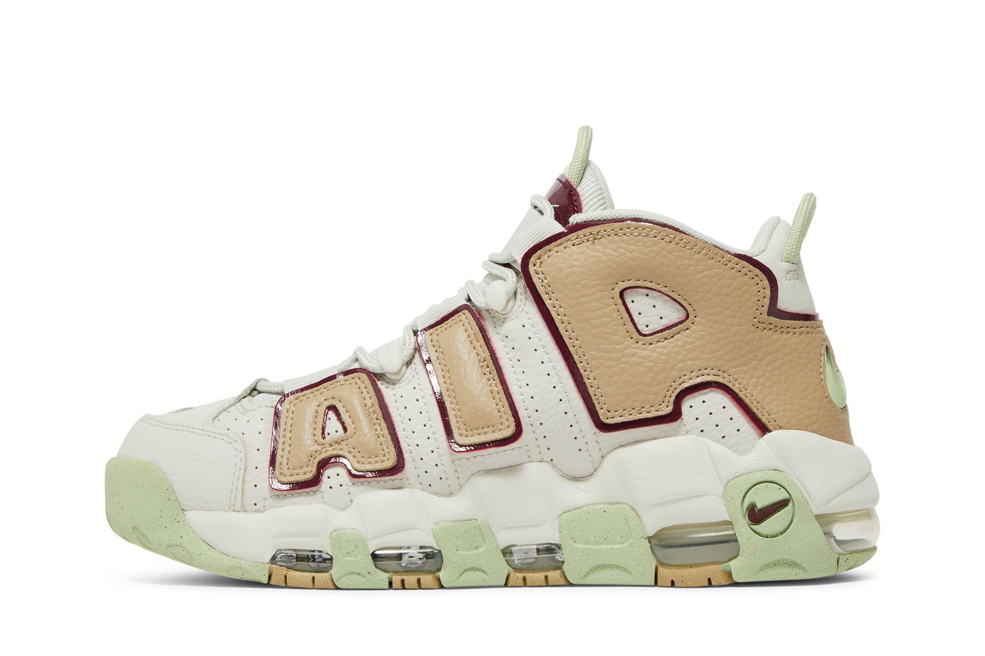 (Women) Nike Air More Uptempo Light Bone Alligator DX8955-001 Nicesnk