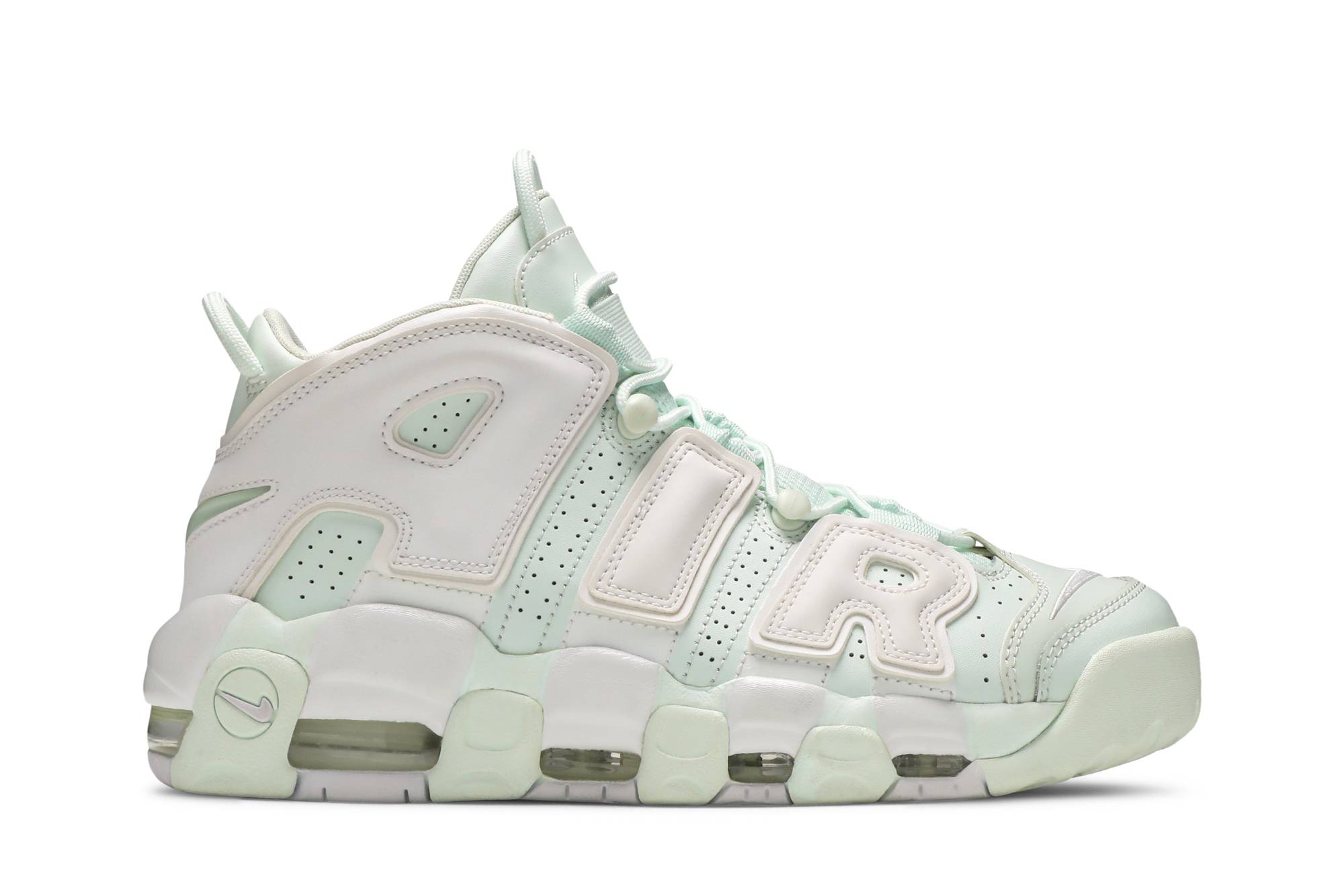 (Women) Nike Air More Uptempo Barley Green 917593-300 Nicesnk