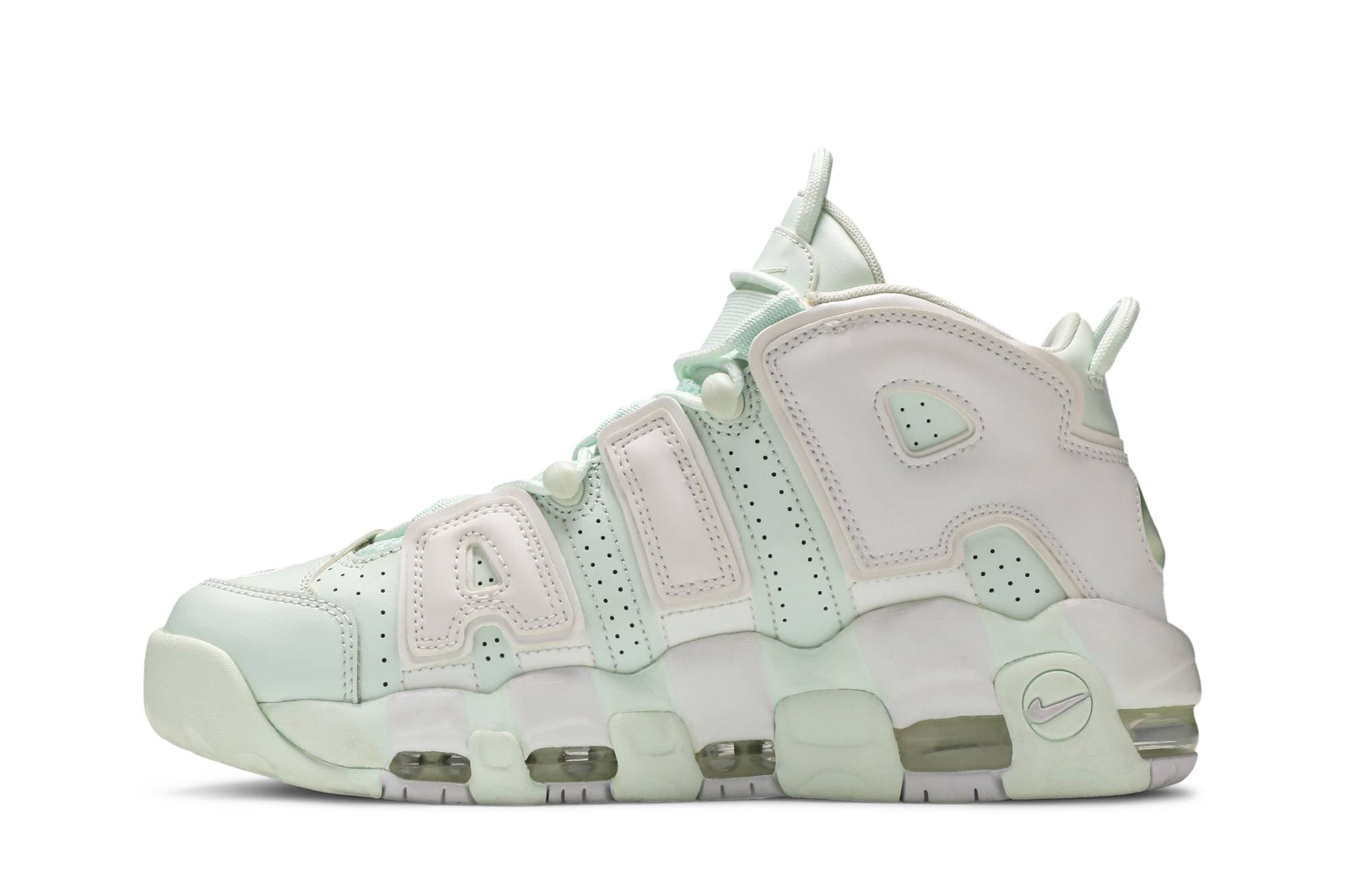 (Women) Nike Air More Uptempo Barley Green 917593-300 Nicesnk