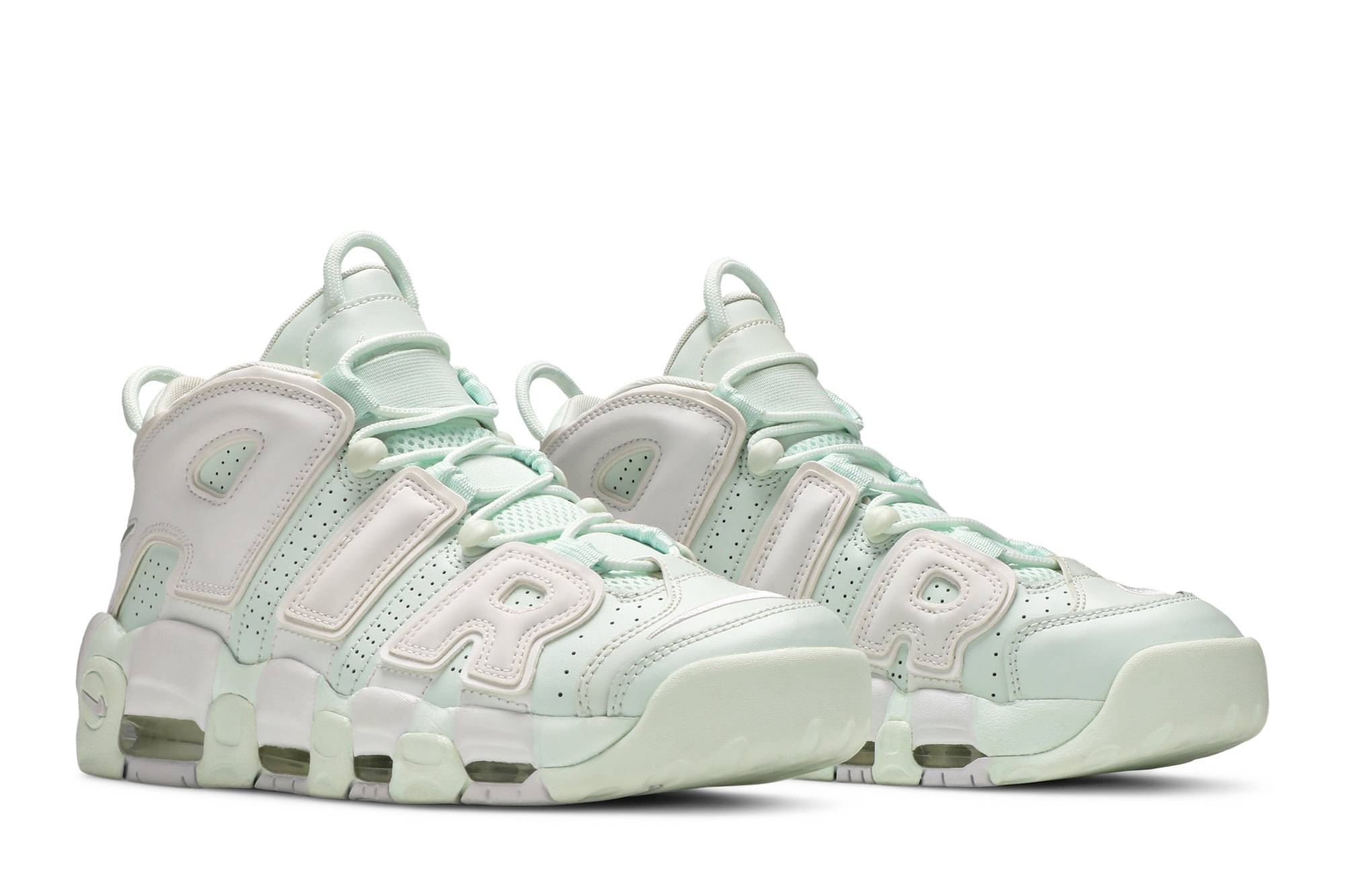 (Women) Nike Air More Uptempo Barley Green 917593-300 Nicesnk