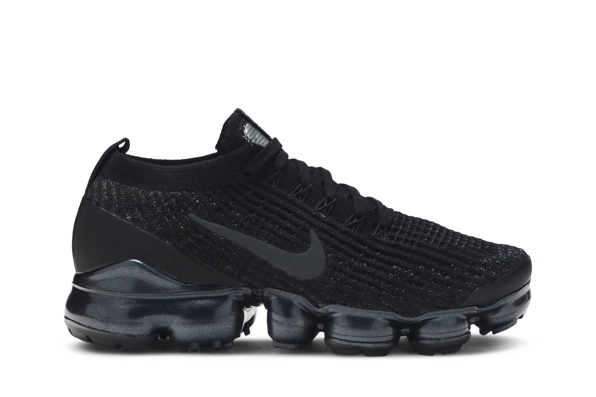 (Women) Nike Air VaporMax Flyknit 3 Triple Black AJ6910-002 Nicesnk