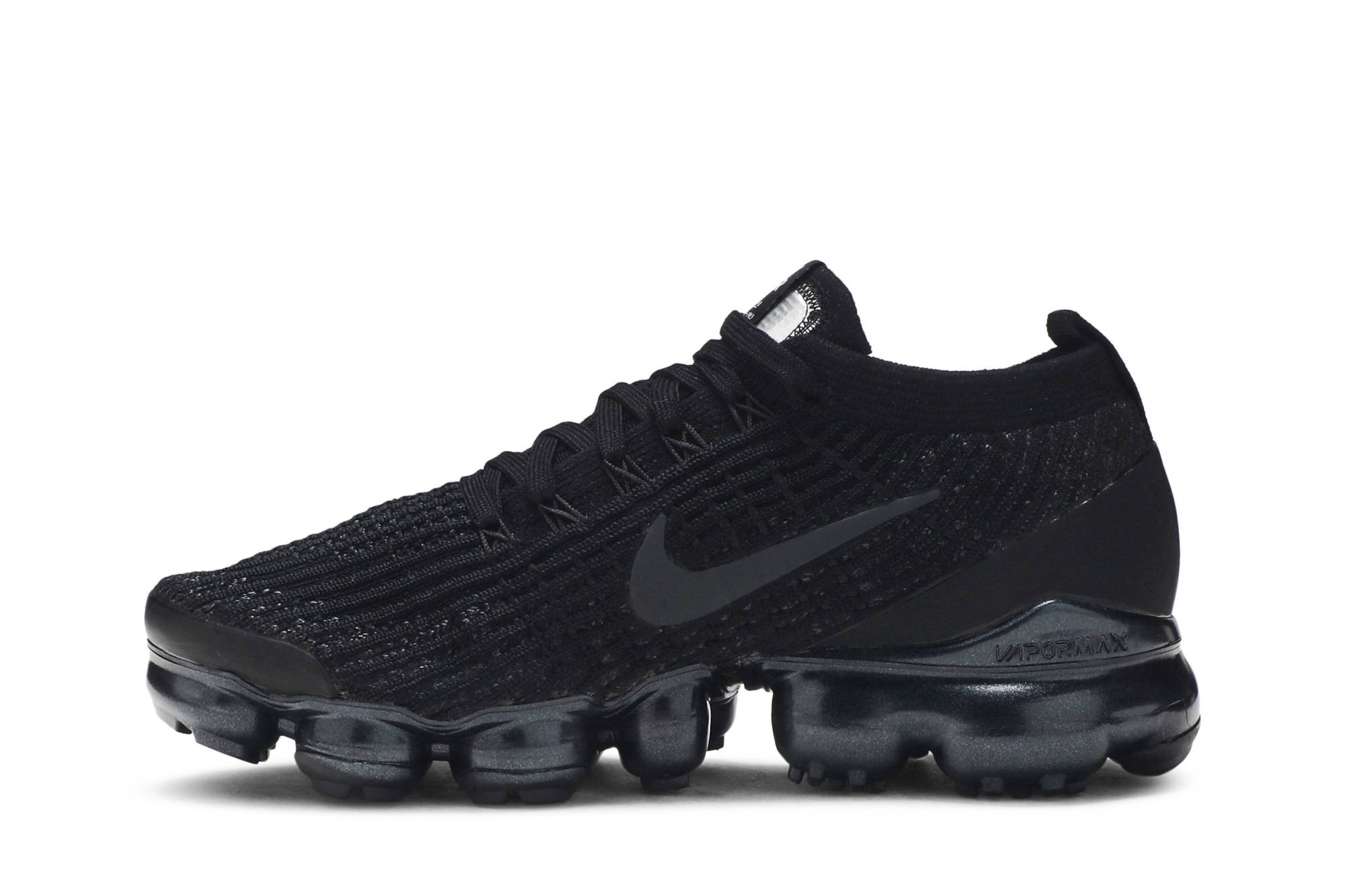 (Women) Nike Air VaporMax Flyknit 3 Triple Black AJ6910-002 Nicesnk