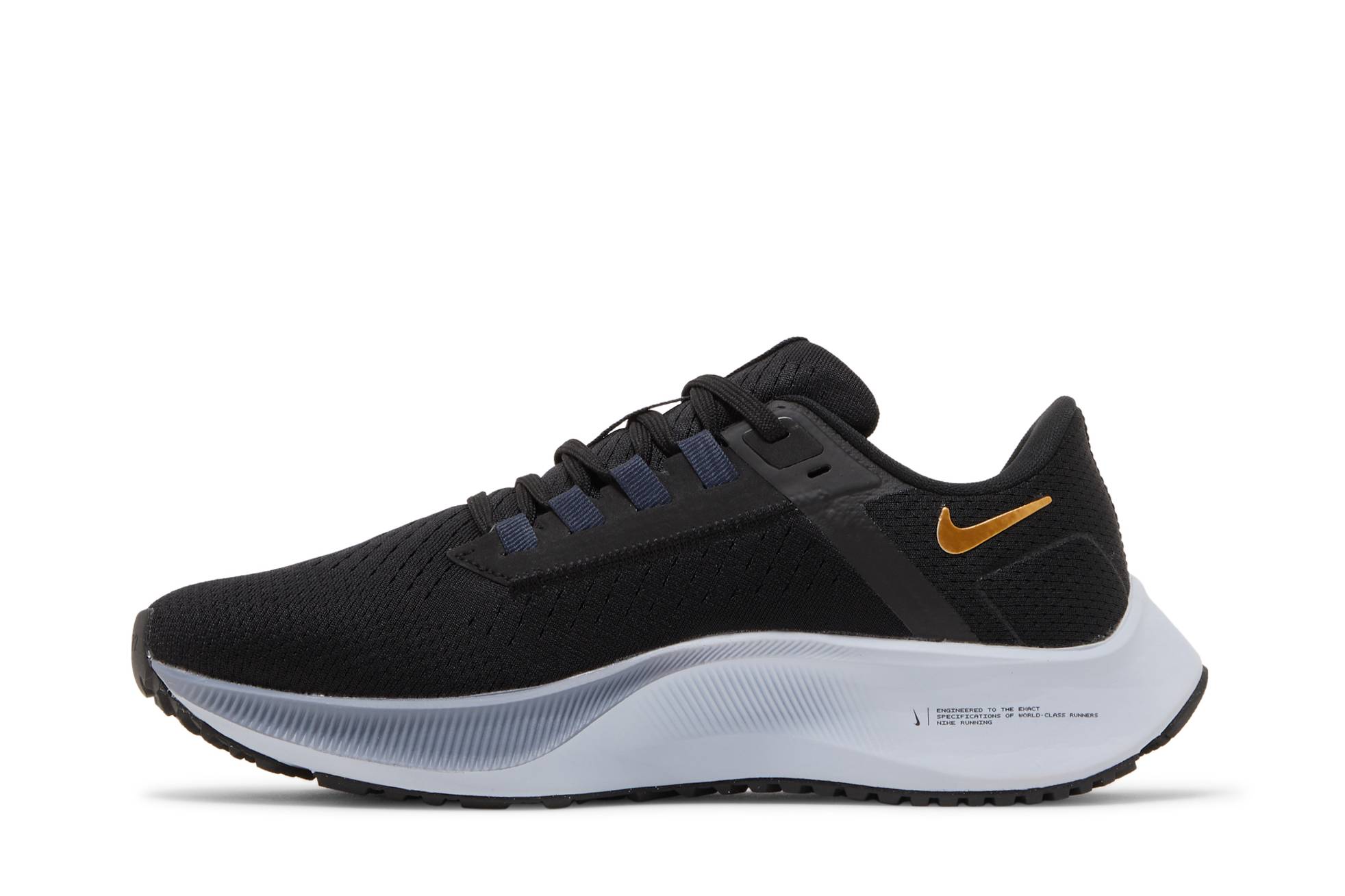 (Women) Nike Air Zoom Pegasus 38 Black Metallic Gold Coin CW7358-004 Nicesnk