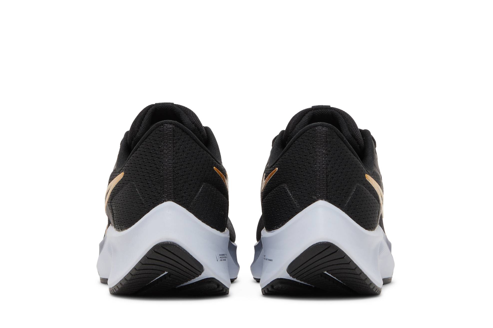 (Women) Nike Air Zoom Pegasus 38 Black Metallic Gold Coin CW7358-004 Nicesnk