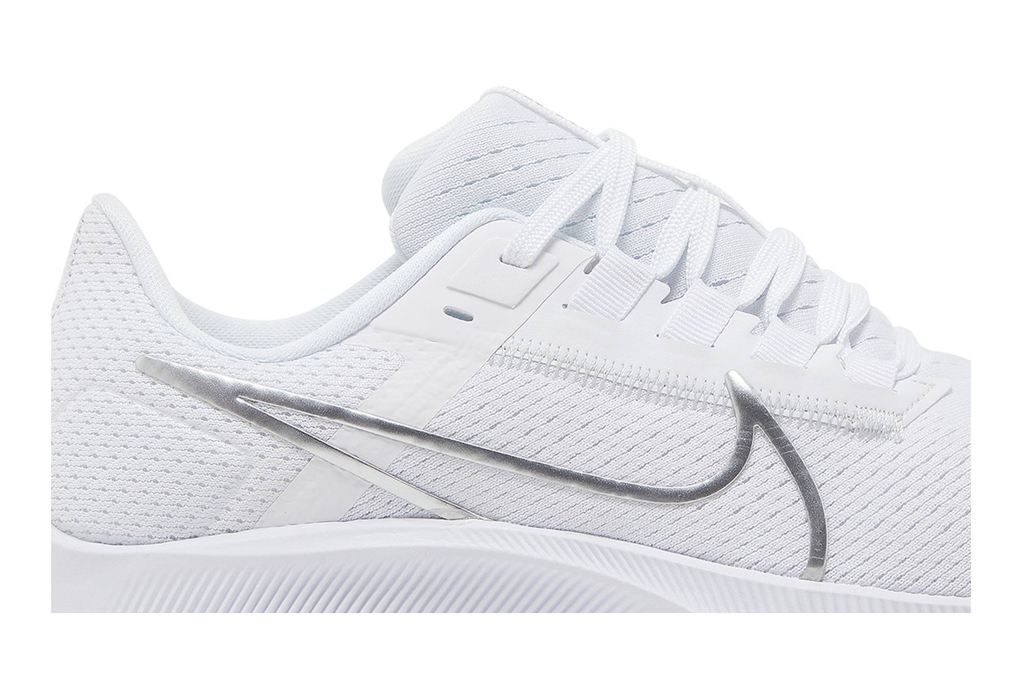 (Women) Nike Air Zoom Pegasus 38 White Pure Platinum CW7358-100 Nicesnk