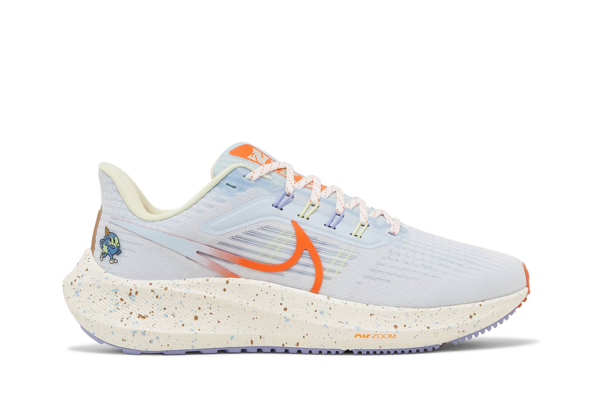 (Women) Nike Air Zoom Pegasus 39 Light Thistle Safety Orange DX6047-181 Nicesnk