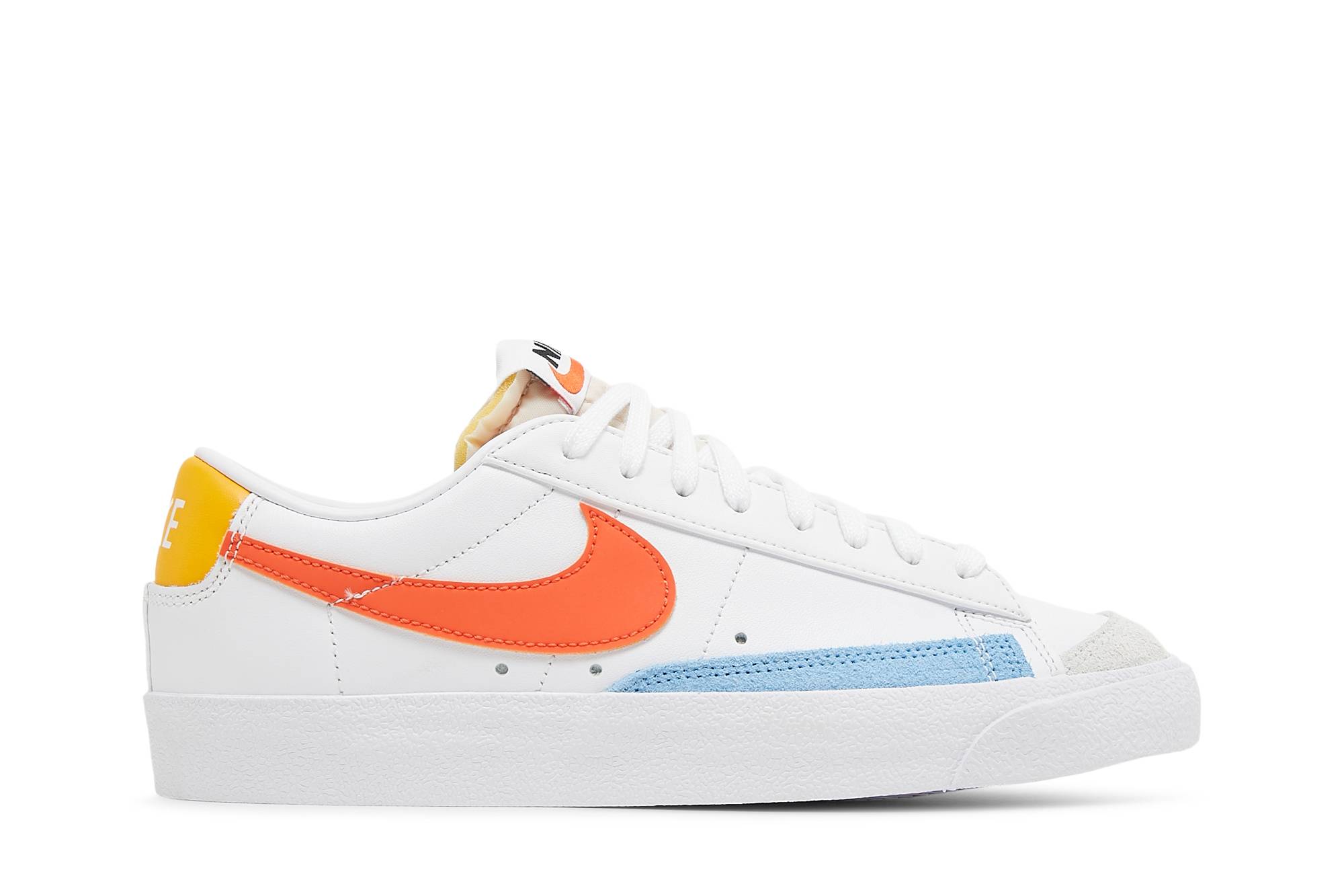 (Women) Nike Blazer Low ’77 ‘White Orange’ DC4769-105