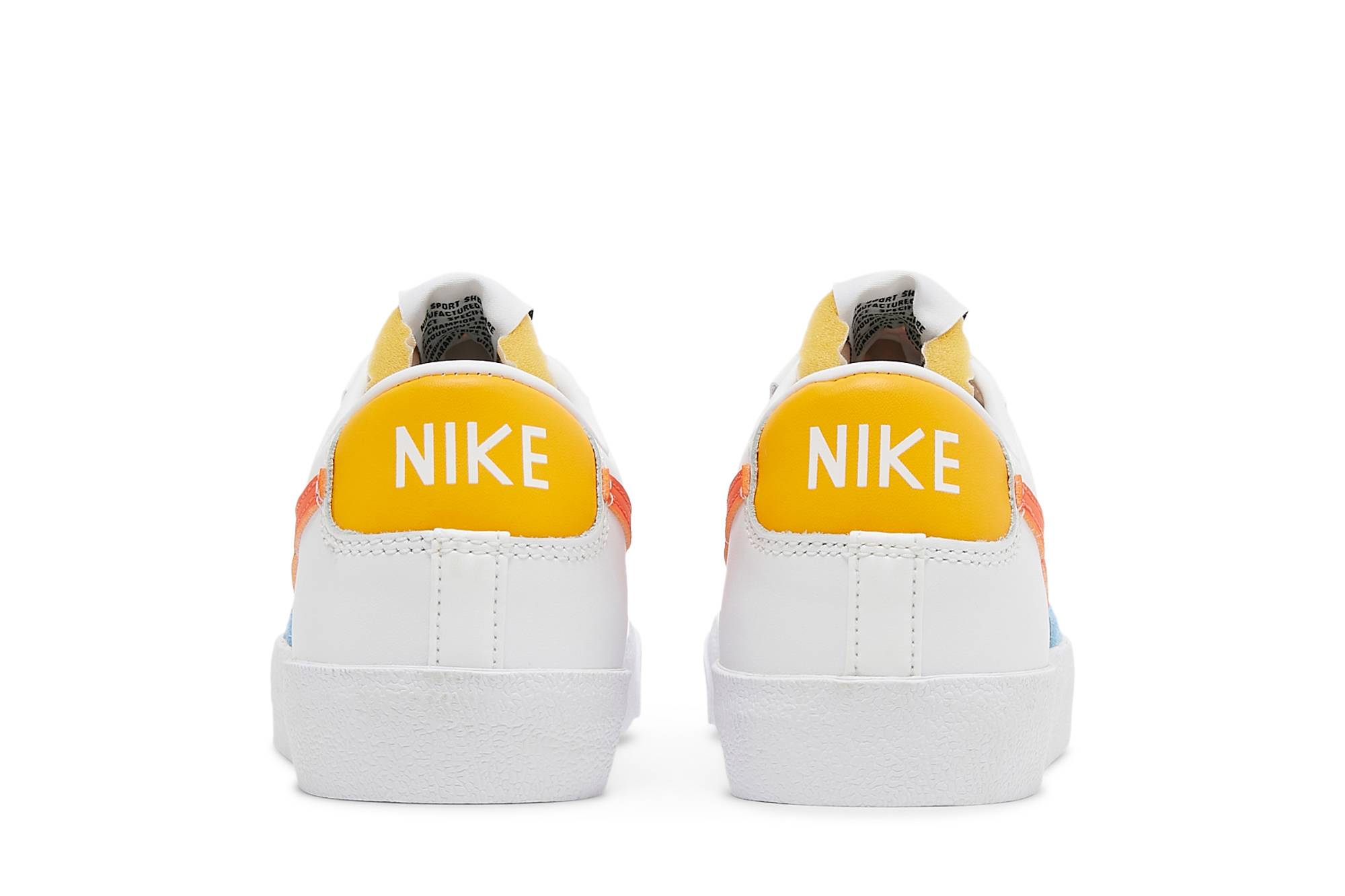 (Women) Nike Blazer Low ’77 ‘White Orange’ DC4769-105