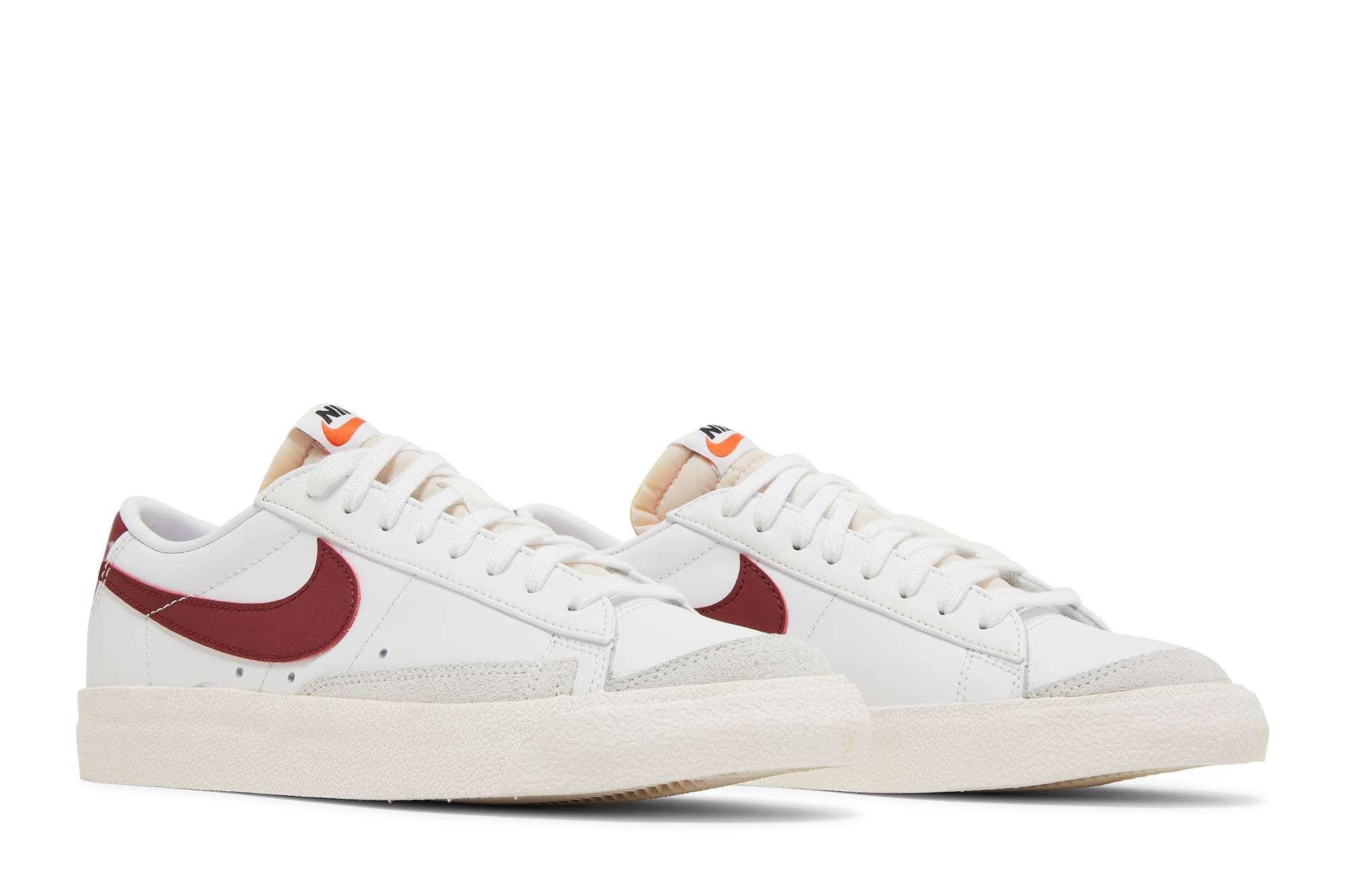 (Women) Nike Blazer Low 77 White Team Red DC4769-104 Nicesnk