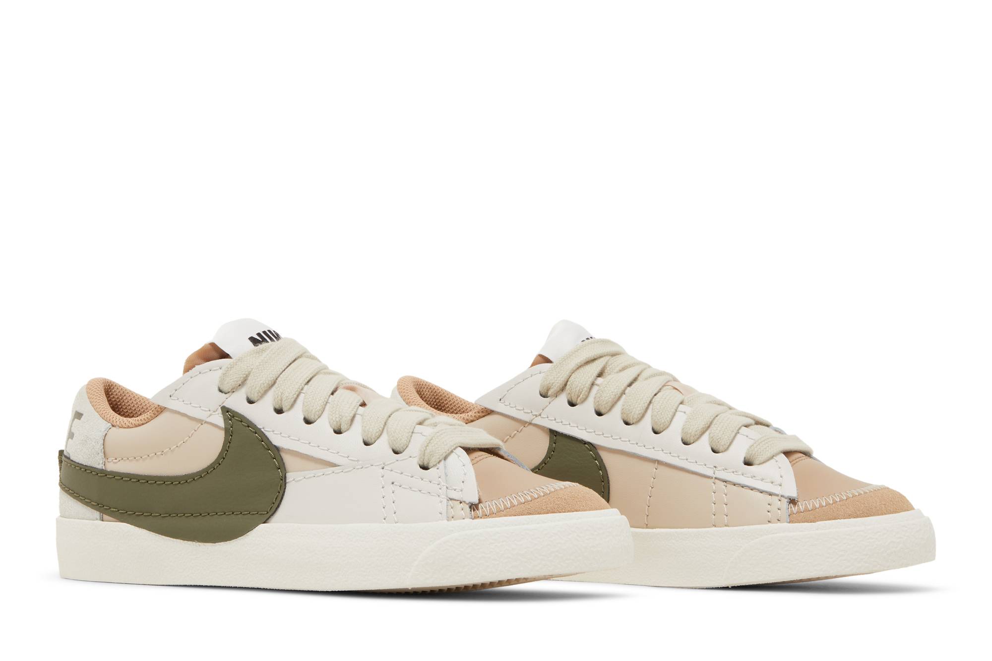 (Women) Nike Blazer Low ’77 Jumbo ‘Sand Drift Medium Olive’ DQ1470-105