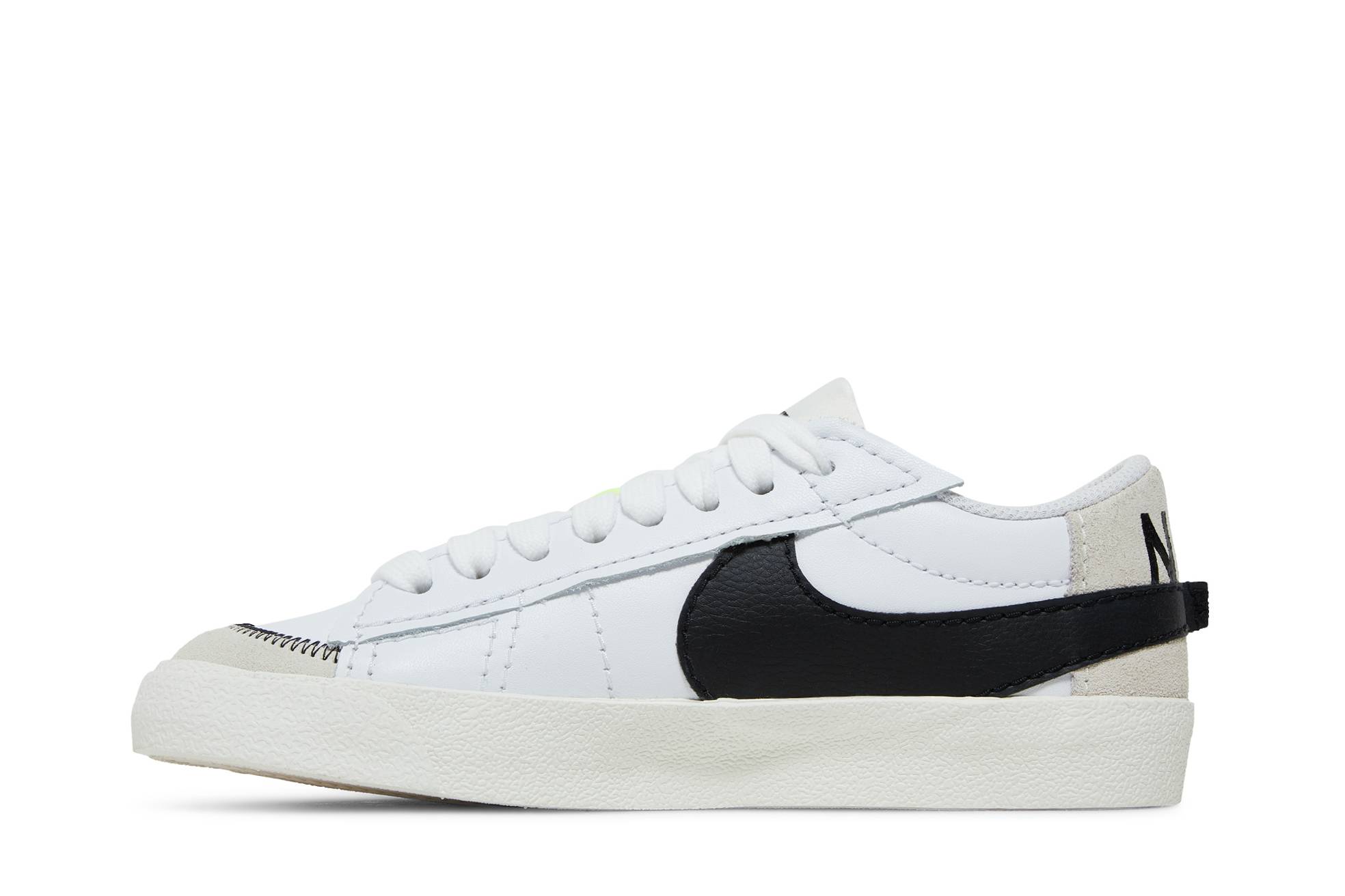 (Women) Nike Blazer Low Jumbo ‘White Black’ DQ1470-101
