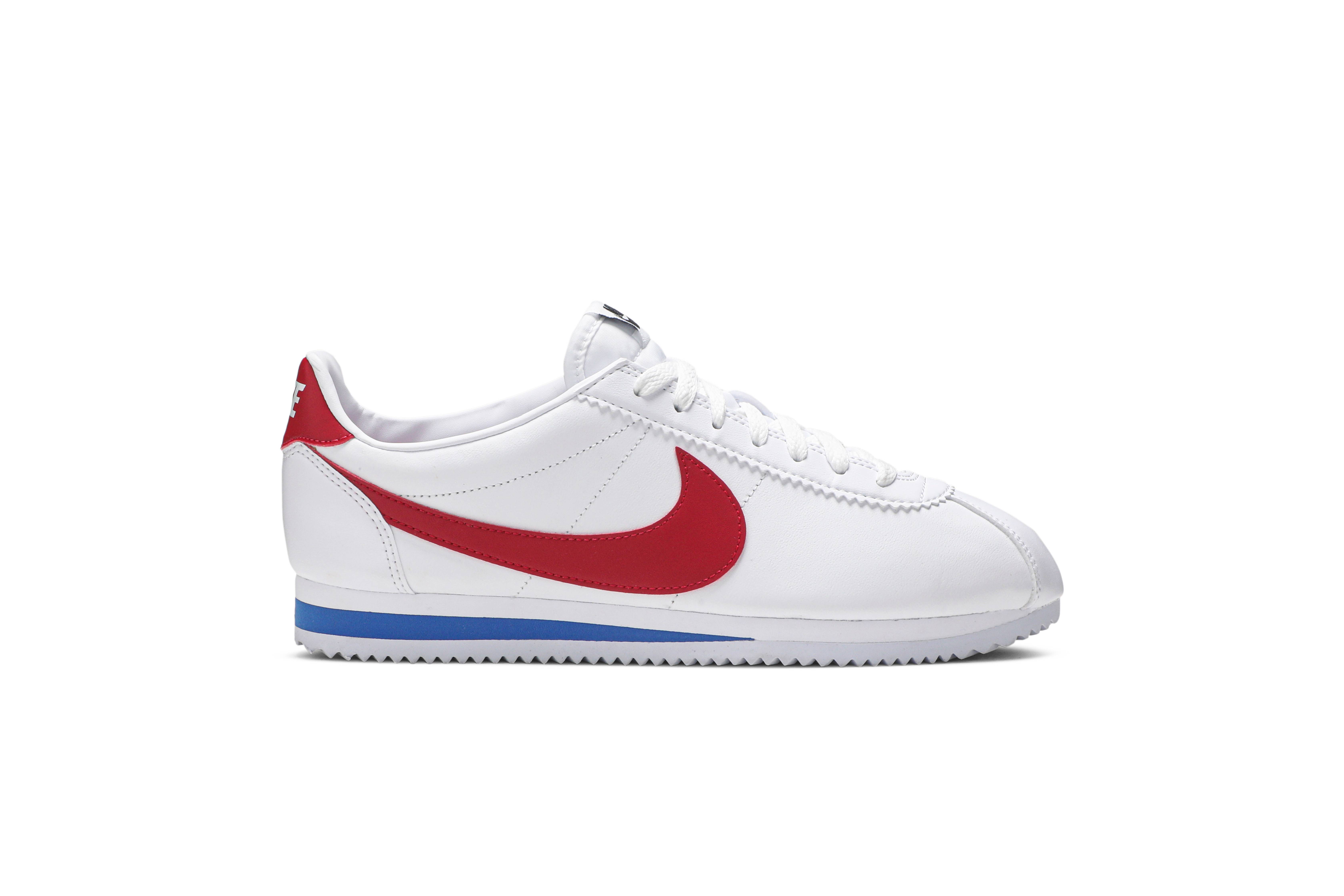 (Women) Nike Classic Cortez Leather ‘White Red’ 807471-103