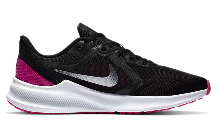 (Women) Nike Downshifter 10 Black/White/Purple CI9984-004 Nicesnk